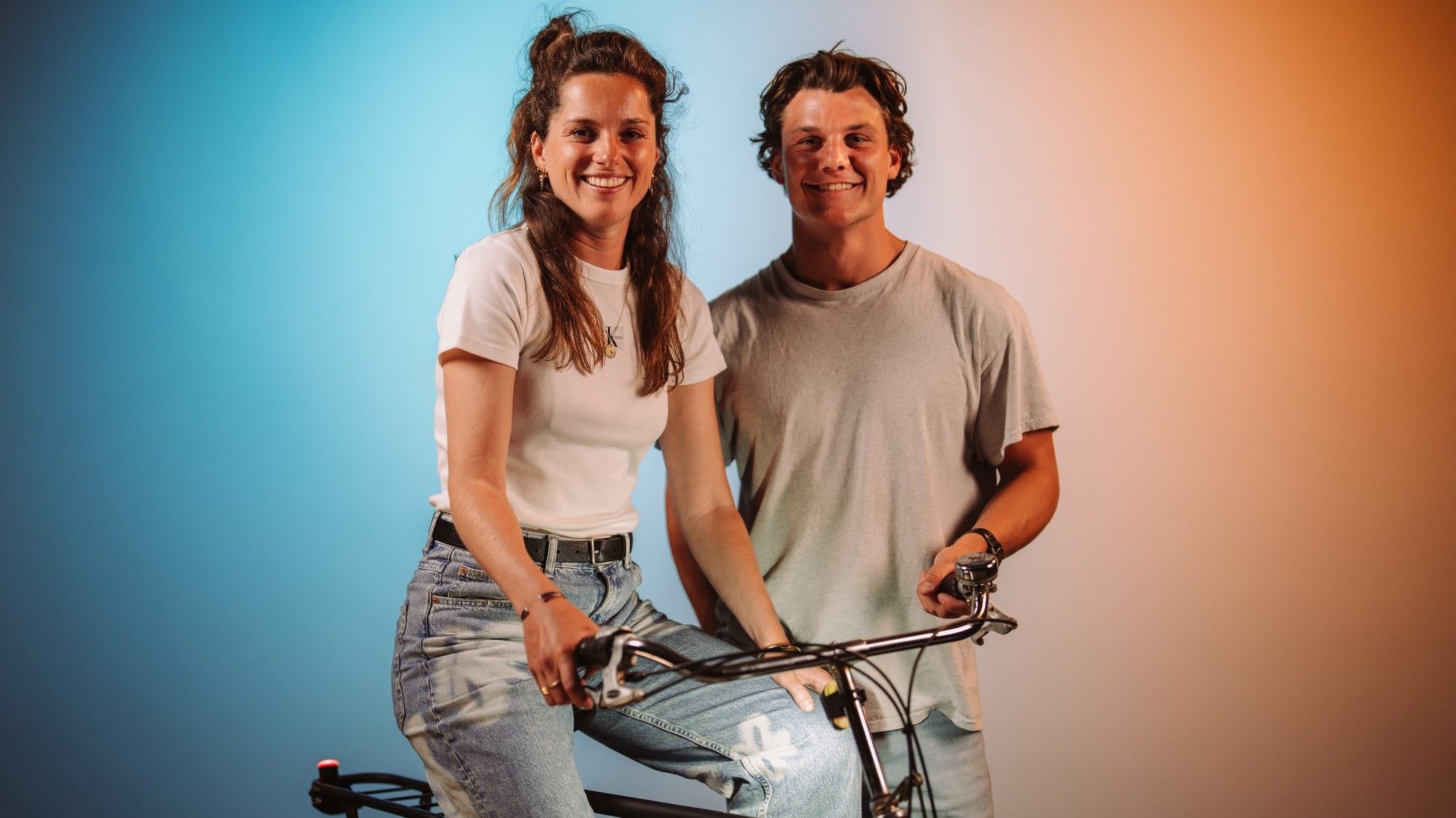 Luci Santema en Douwe Korver van Ziemi. Ziemi
