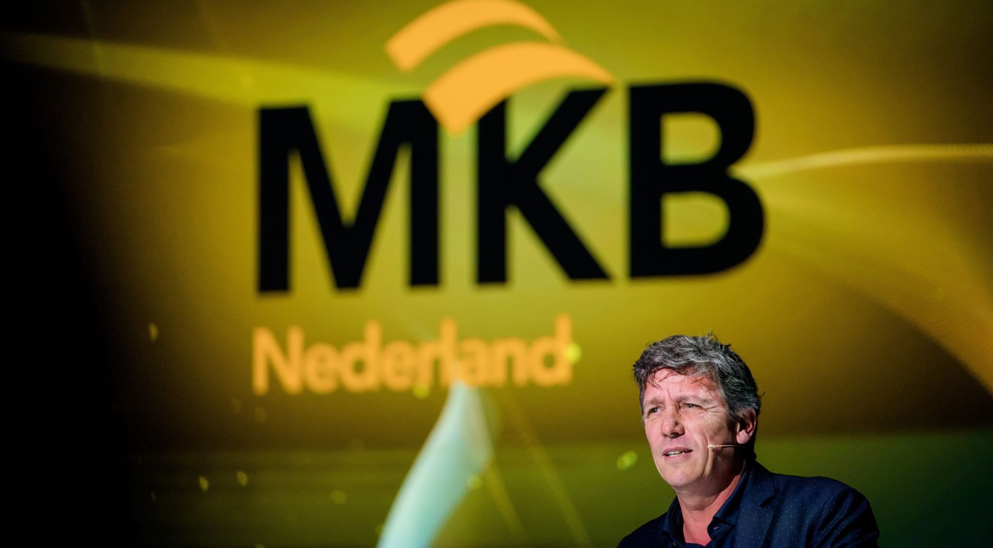 Jacco Vonhof, voorzitter van MKB-Nederland. Jacco Vonhof, voorzitter van MKB-Nederland.  Foto: ANP