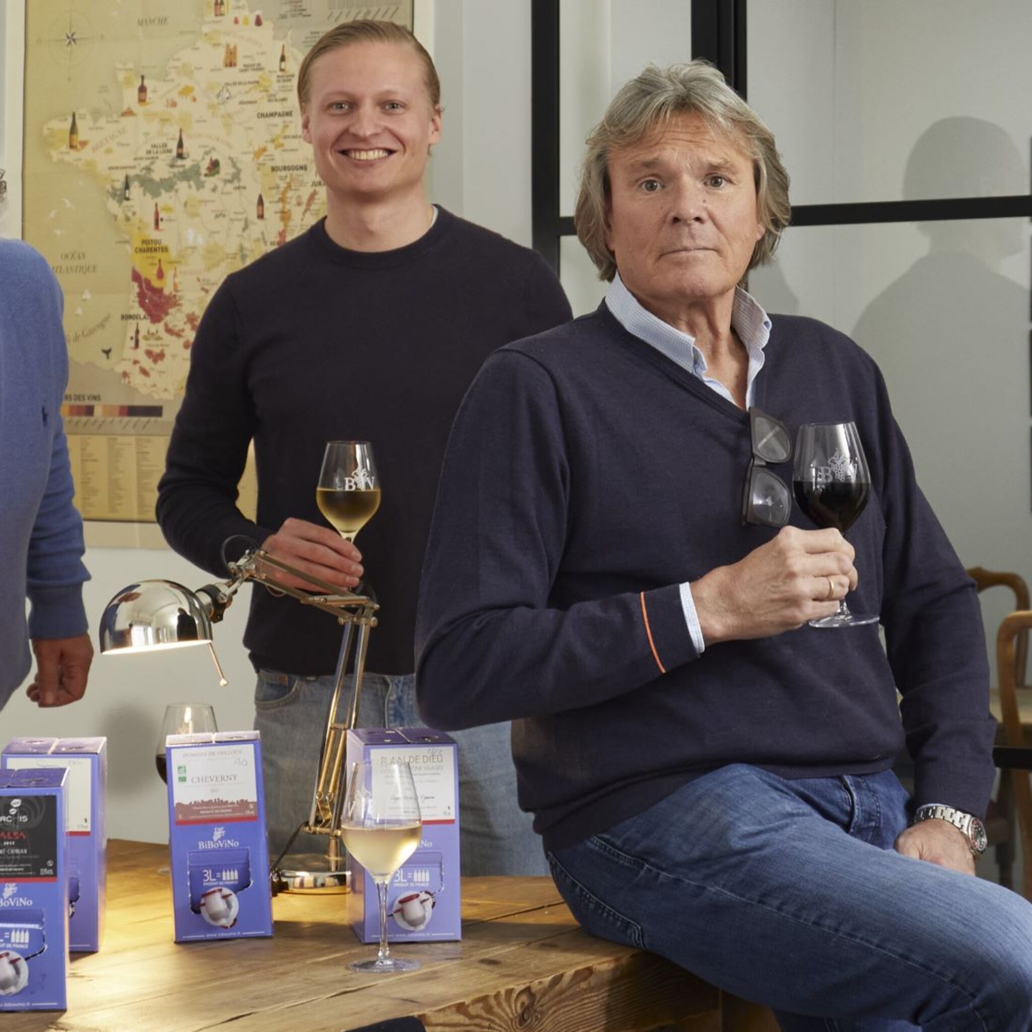 bibovino wijn bag in box dozen jeroen hupscher ruben joseph ramspeck steven beek