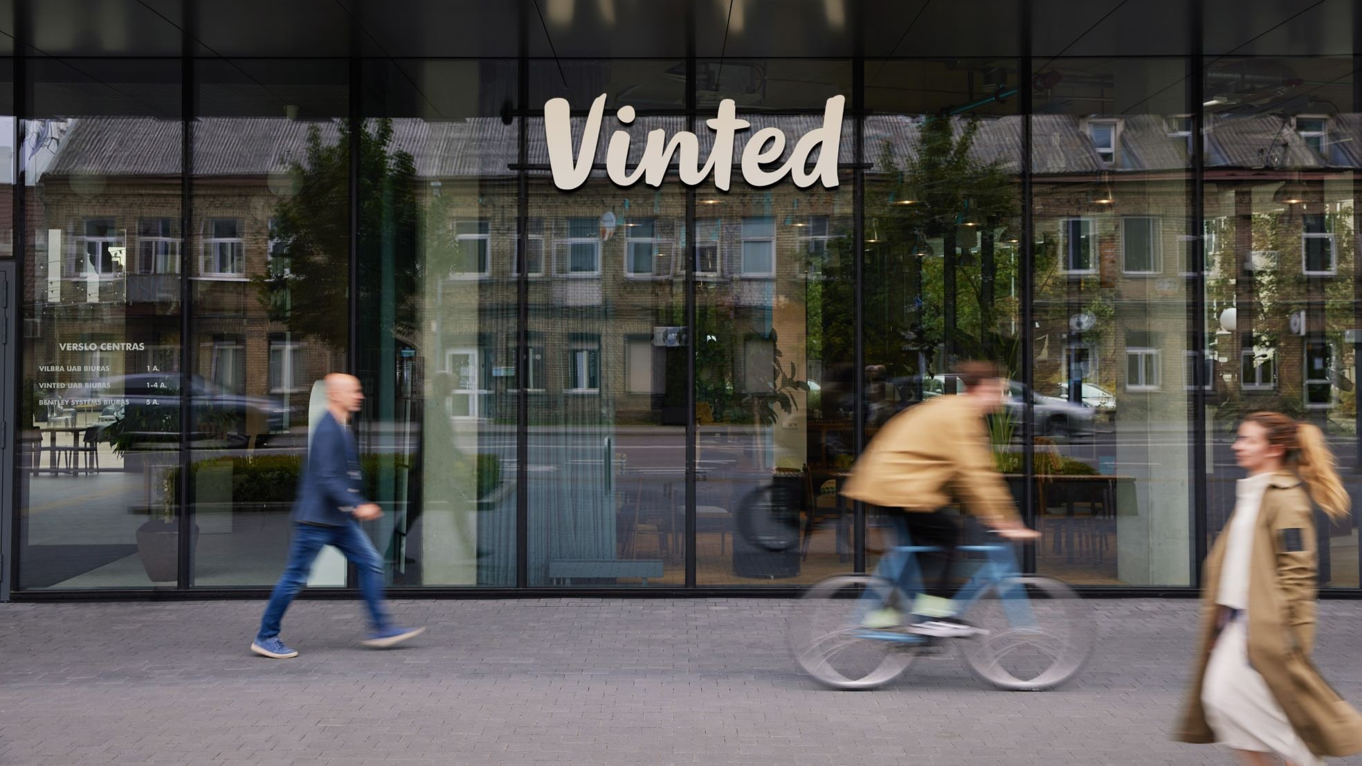 Het hoofdkantoor van Vinted. Het hoofdkantoor van Vinted. Foto: Vinted