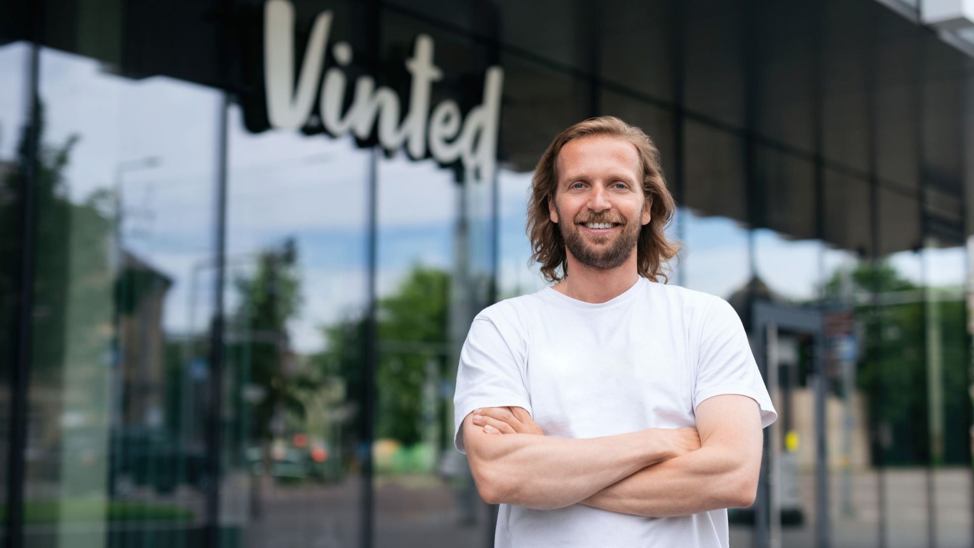 Thomas Plantenga, de Nederlandse ceo van Vinted. Thomas Plantenga, de Nederlandse ceo van Vinted.  Foto: Vinted