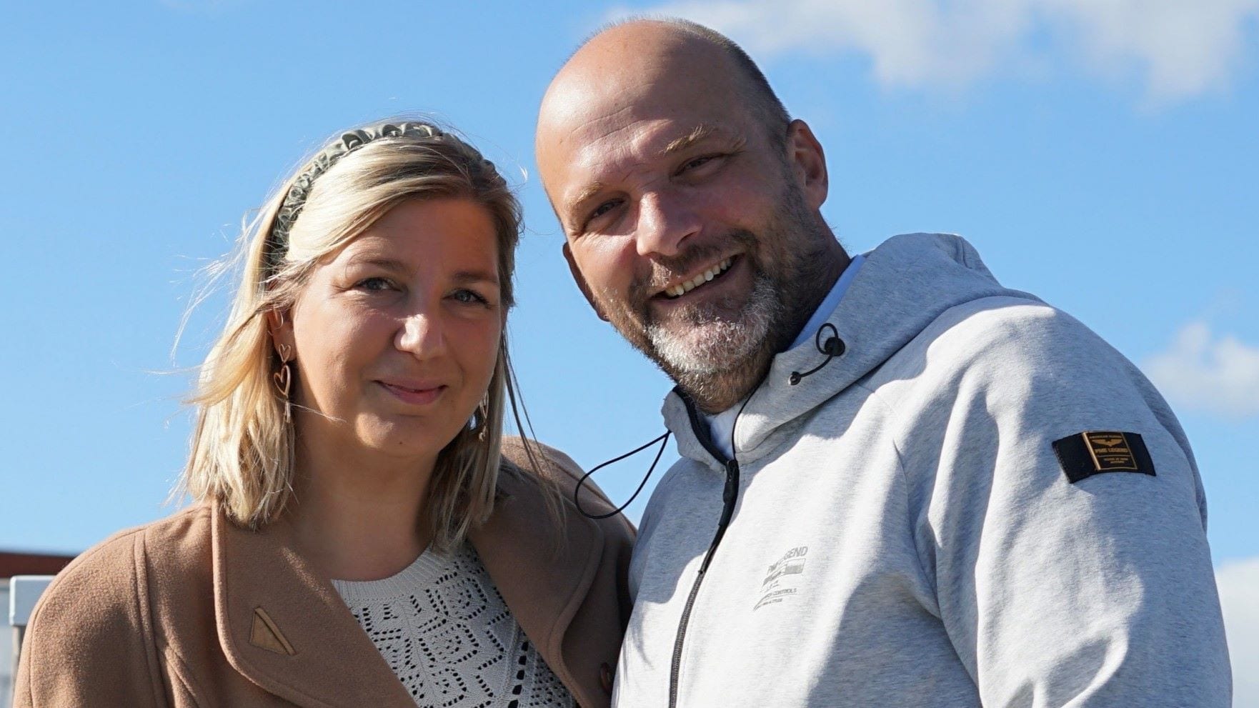 Horecaondernemers Lars en Joëlla Dekens. Horecaondernemers Lars en Joëlla Dekens. Eigen foto
