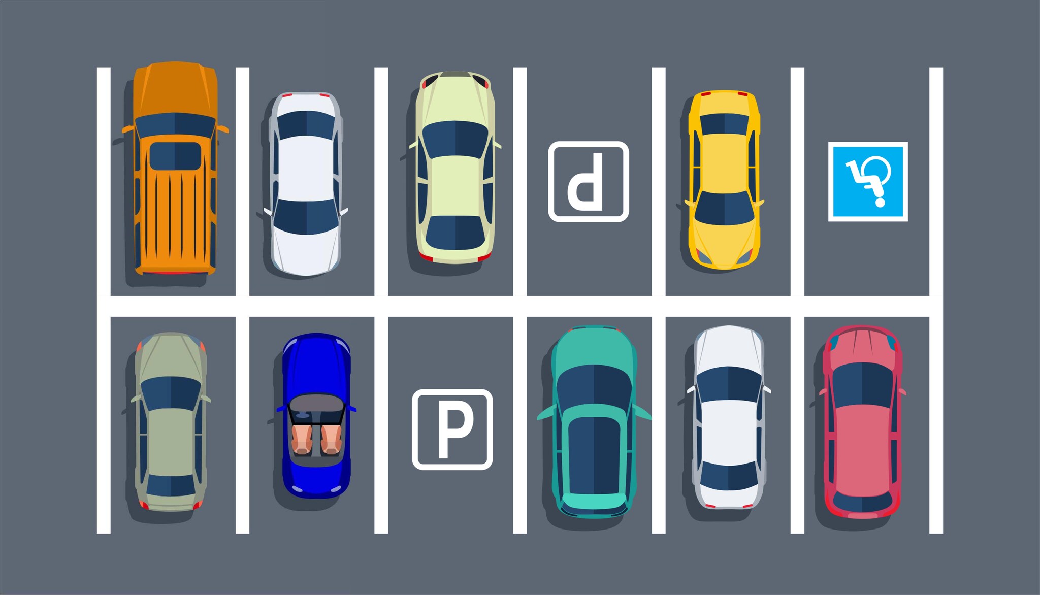 Parkeerplaats. Afbeelding: Shutterstock