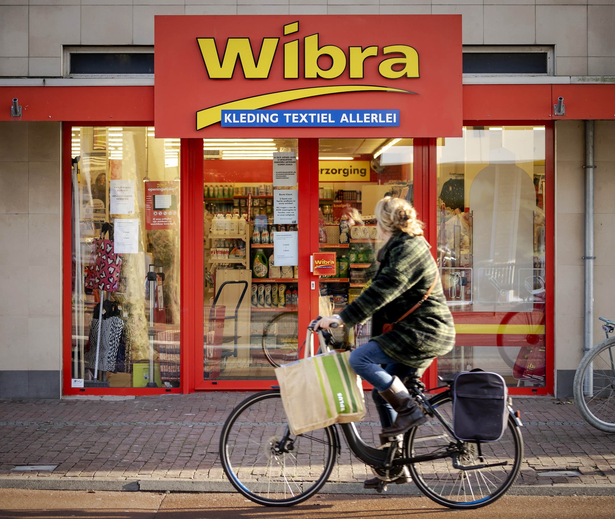 Exterieur van een filiaal van Wibra. ANP