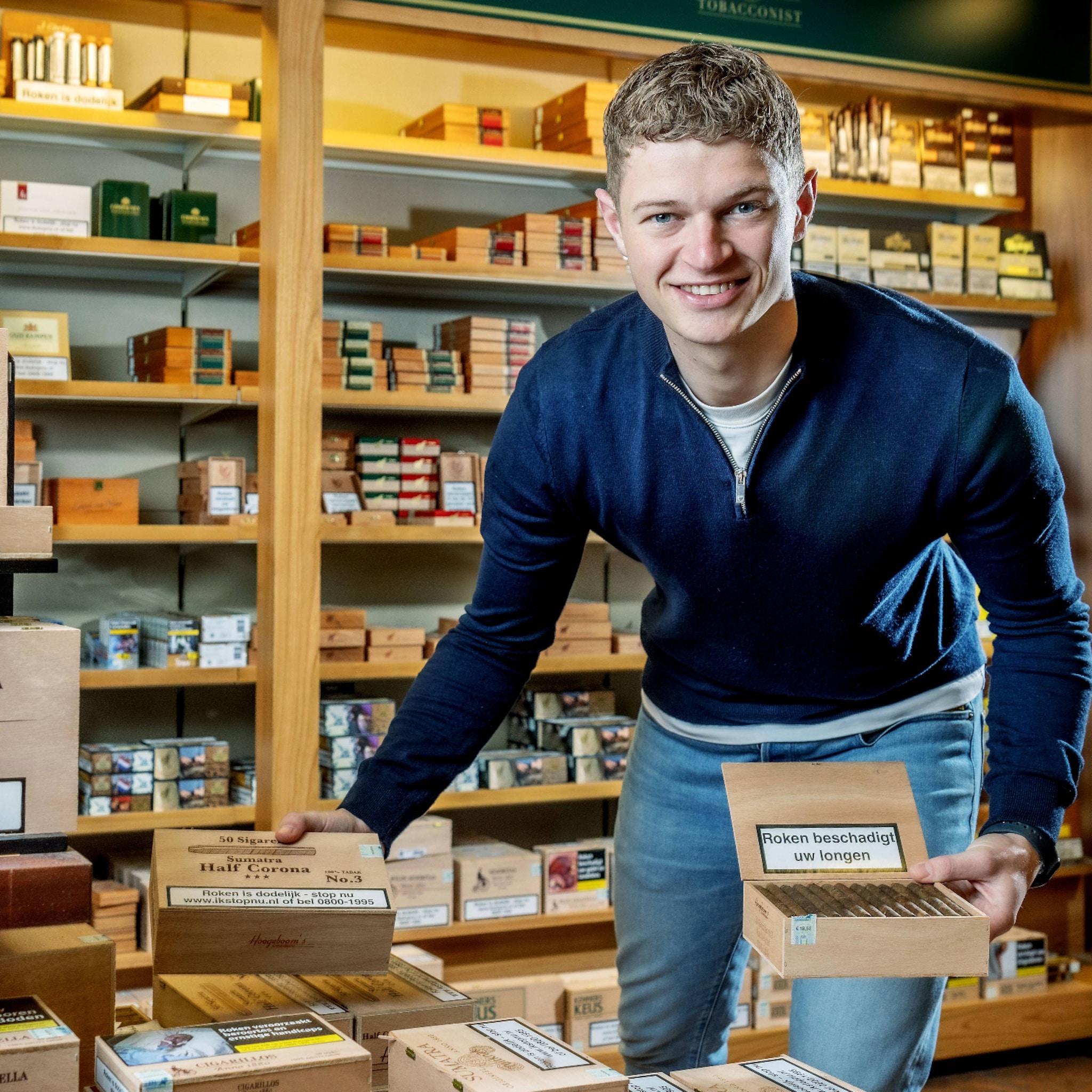 familiebedrijf bedrijfsovername jonge ondernemers sigarenspeciaalzaak