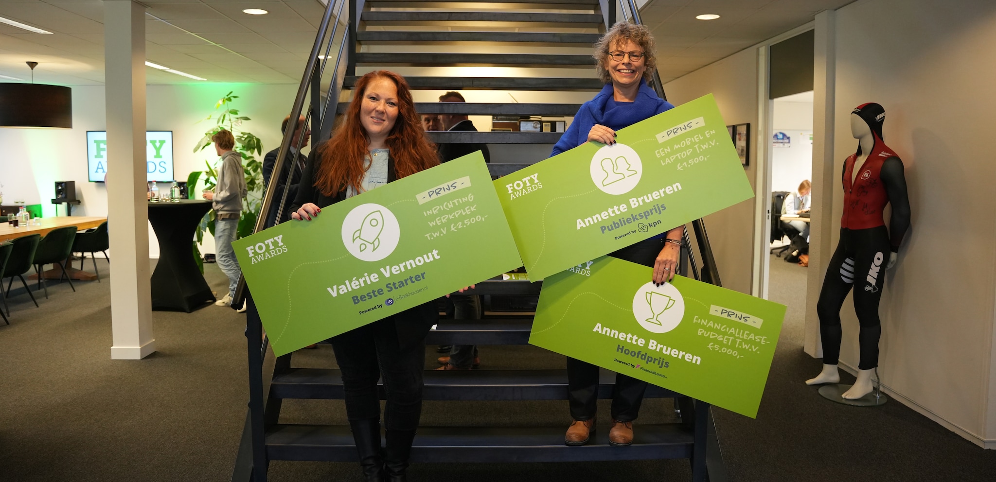Winnaars Freelancer of the Year Award 2024. De winnaars van de FOTY Awards 2024. Foto: ZZP Nederland.