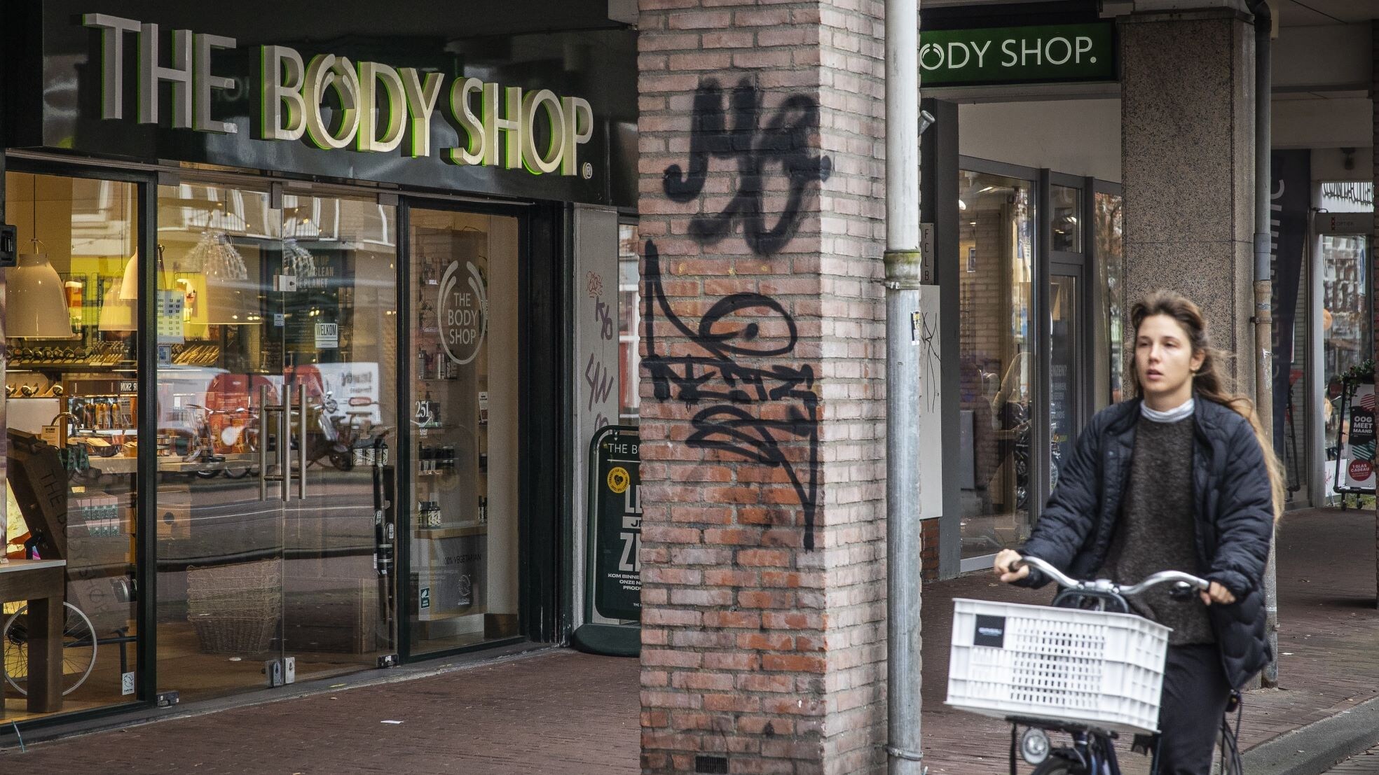 Een filiaal van het failliet verklaarde The Body Shop. Een filiaal van het failliet verklaarde The Body Shop. Foto: ANP
