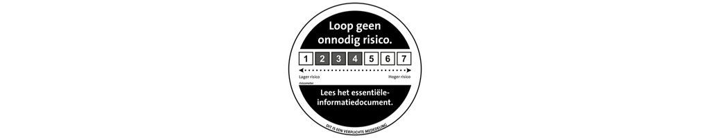 Beleggen kent risico’s. Je kunt een deel van jouw inleg verliezen. Loop geen onnodig risico. Lees het essentiële informatiedocument. Beleggen kent risico’s. Je kunt een deel van jouw inleg verliezen. Loop geen onnodig risico. Lees het essentiële informatiedocument.