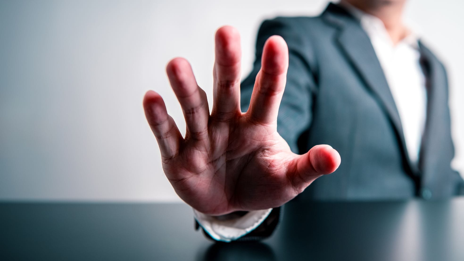 Stoppen met ondernemen. Shutterstock