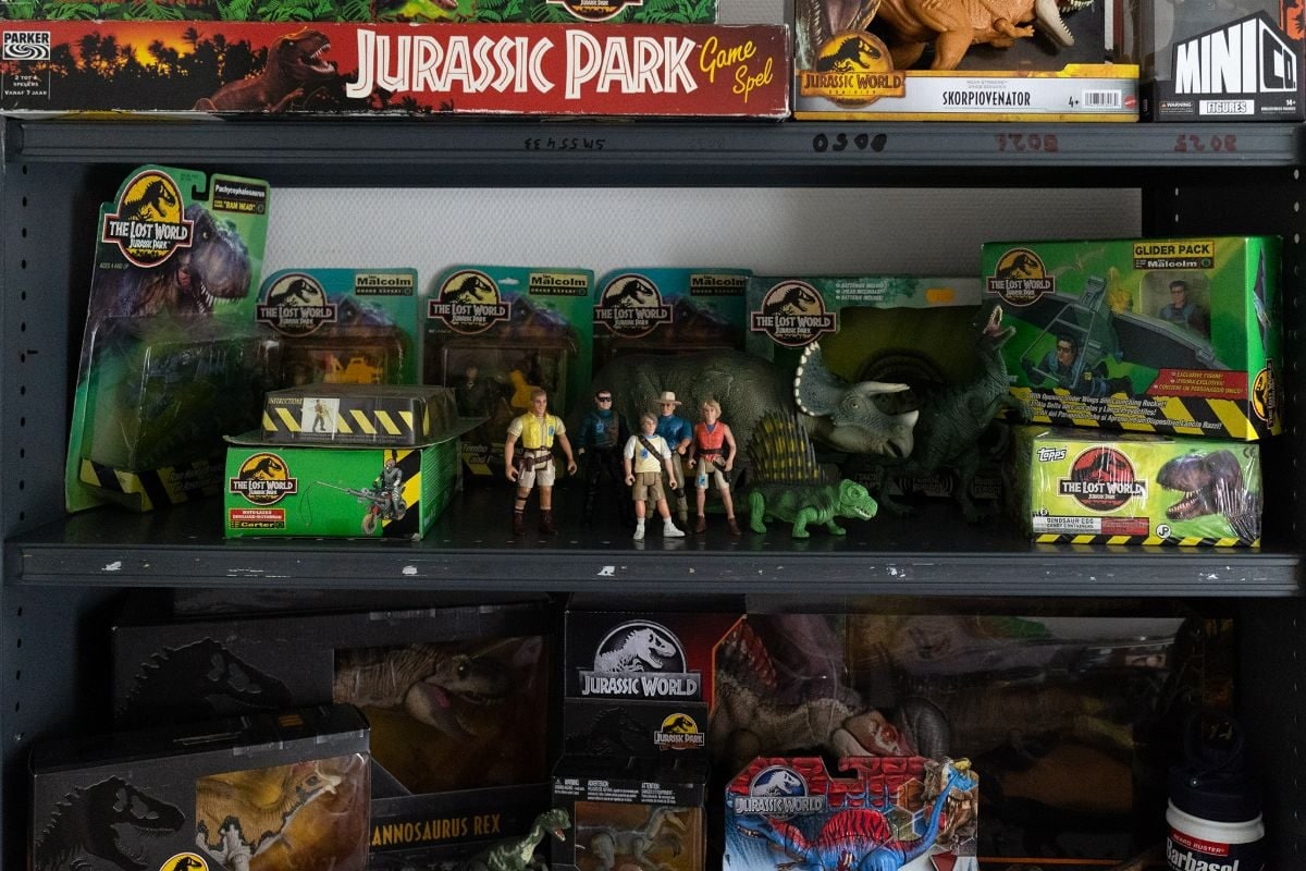 Het webshopavontuur begon met Tims eigen Jurassic Park-verzameling Jaleesa Koelen