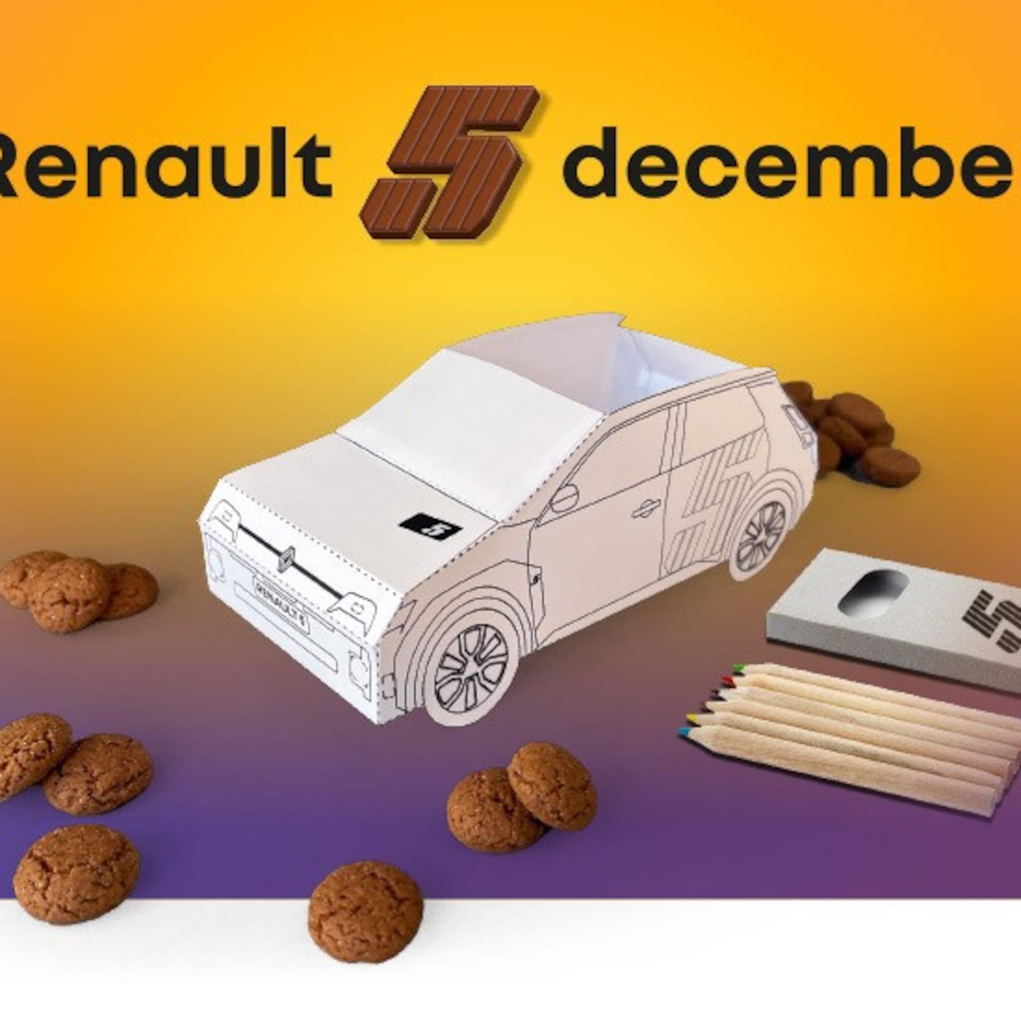 renault 5 december sinterklaas kerst blackfriday marketing thijs van dijk
