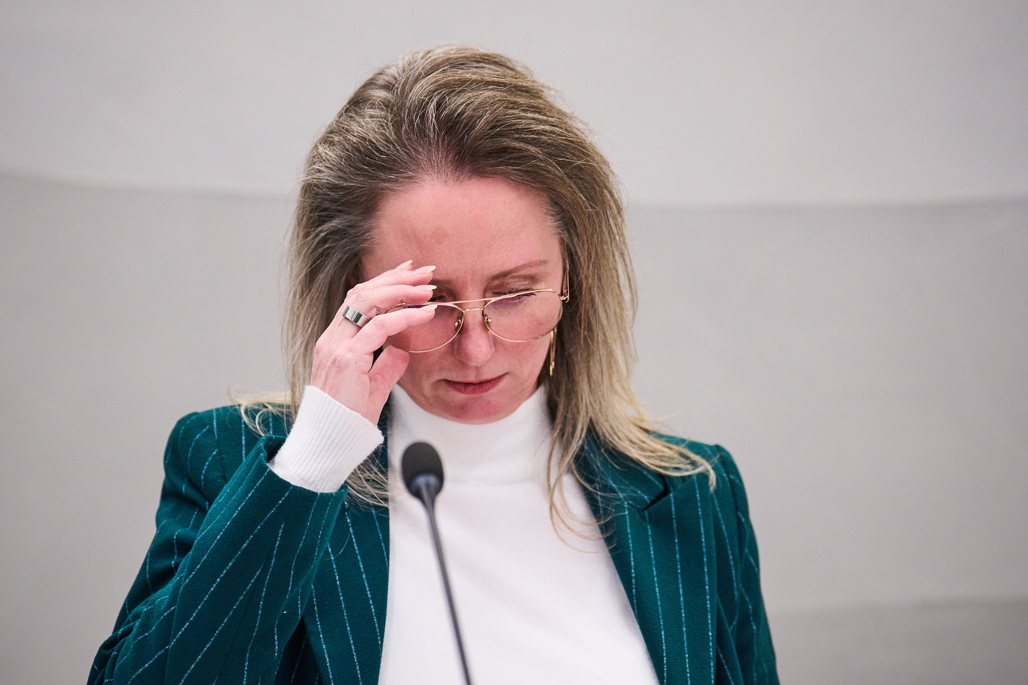 2024-12-04 15:19:24 DEN HAAG - Fleur Agema, minister van Volksgezondheid, Welzijn en Sport tijdens een commissiedebat in de Tweede Kamer over het Integraal Zorgakkoord. ANP PHIL NIJHUIS Nog een dossier erbij, voor PVV-minister Agema (Volksgezondheid, Welzijn en Sport). Foto: ANP