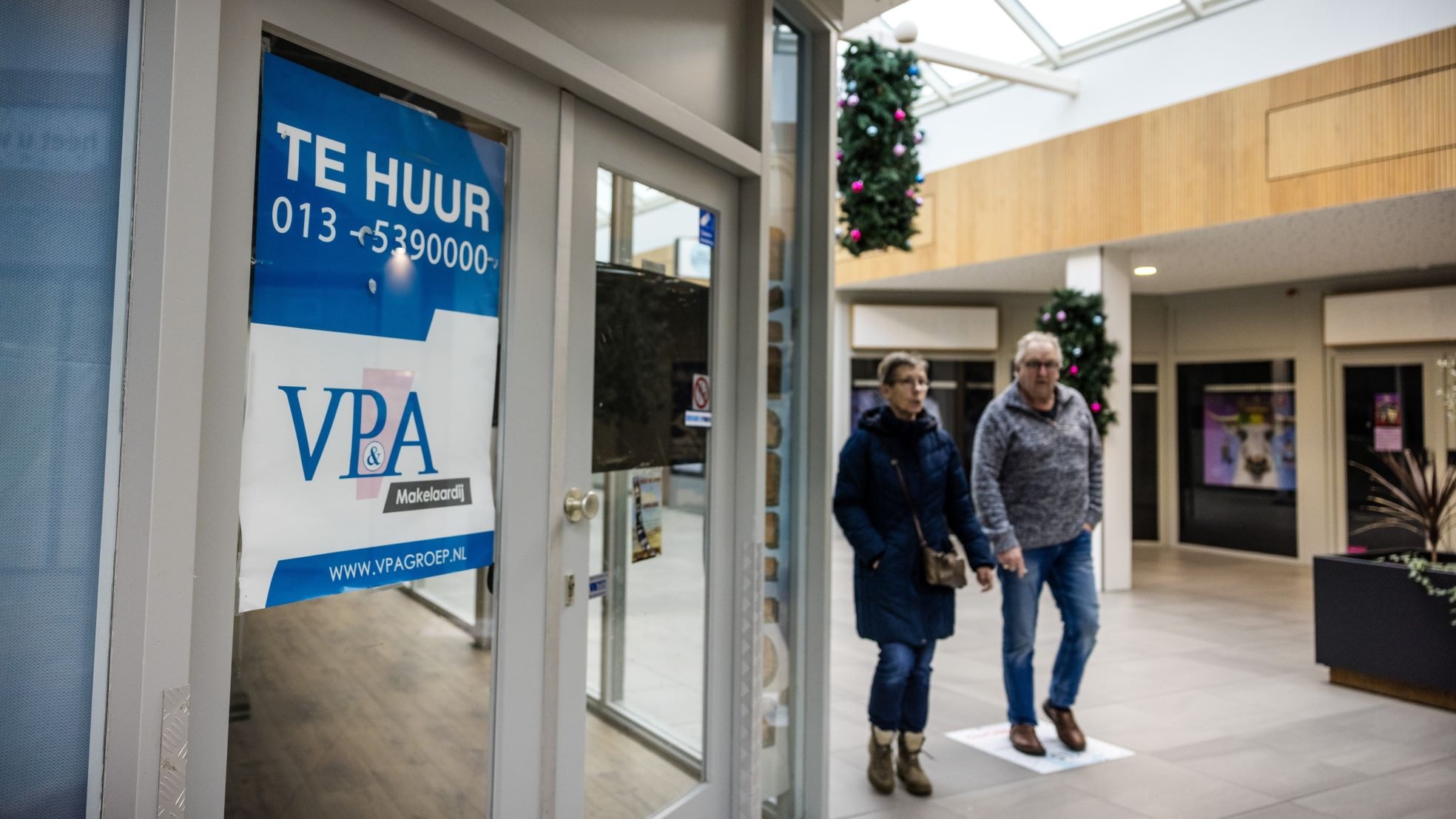 Winkelleegstand in Waalwijk. Winkelleegstand in Waalwijk. Foto: ANP