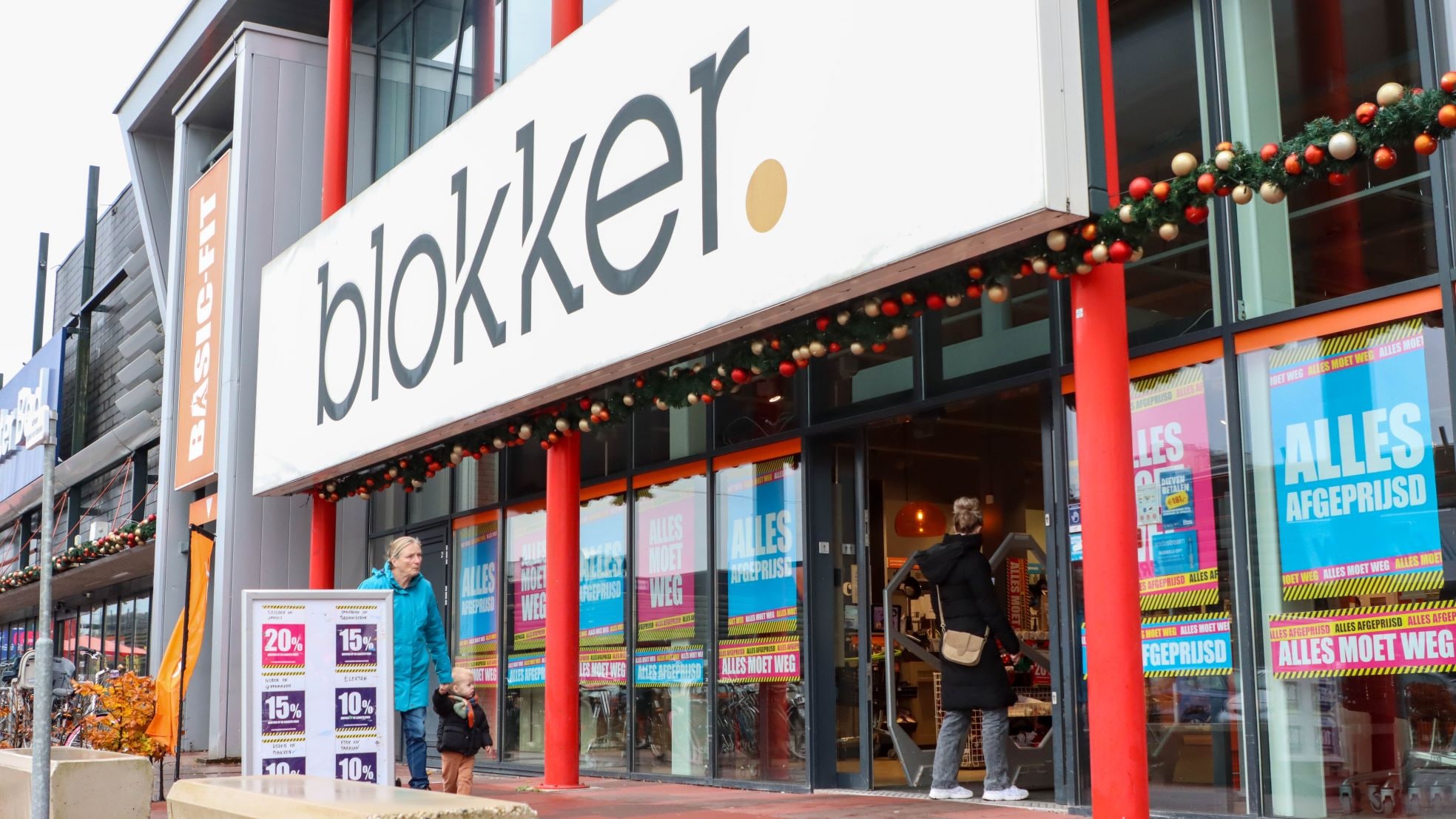 Een Blokker-filiaal in Leeuwarden. Een Blokker-filiaal in Leeuwarden. Foto: ANP