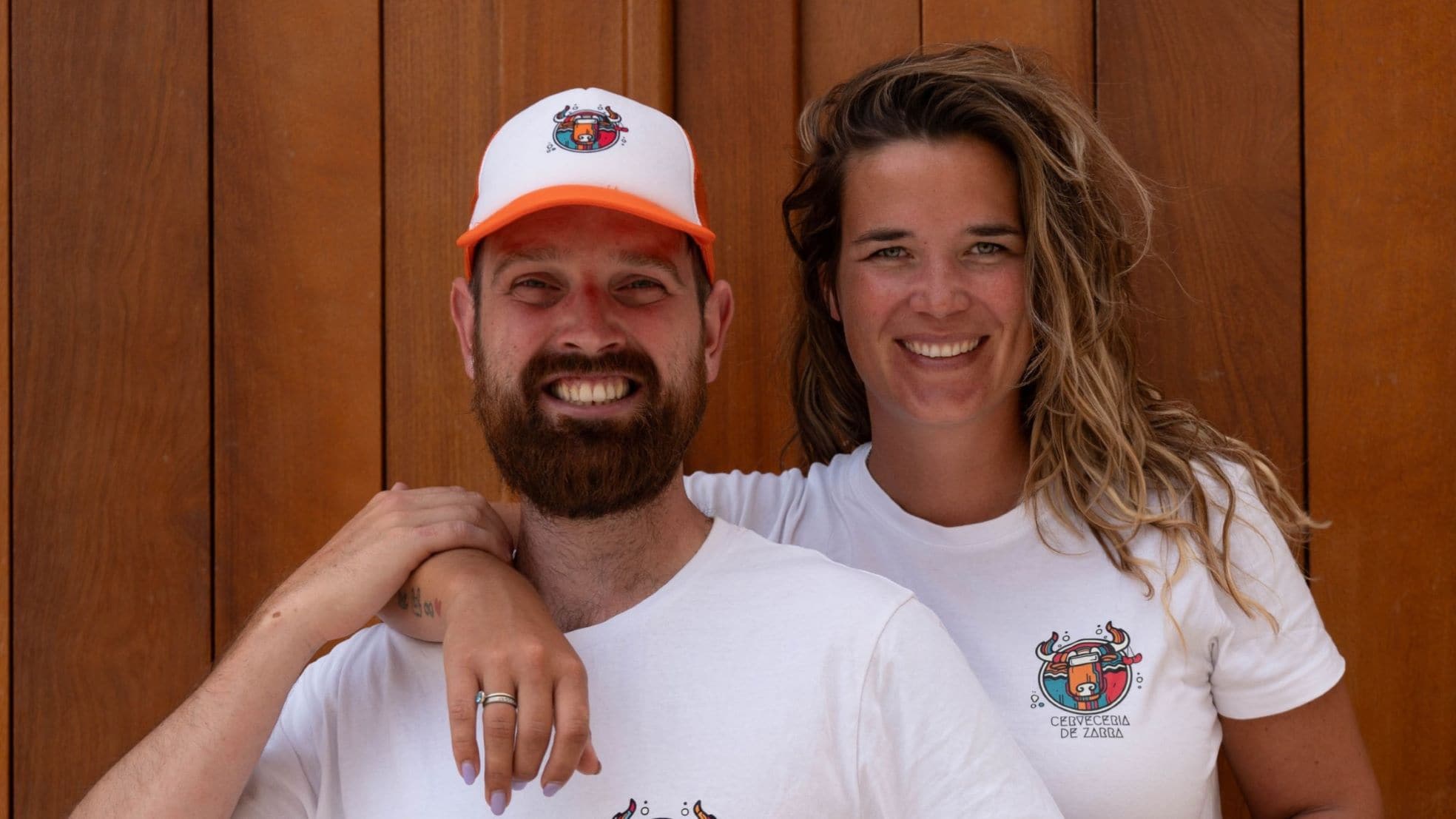 Bastiaan Liebrecht en Melissa Korsmit brouwen hun eigen bier. Bastiaan Liebrecht en Melissa Korsmit brouwen hun eigen bier. Eigen foto
