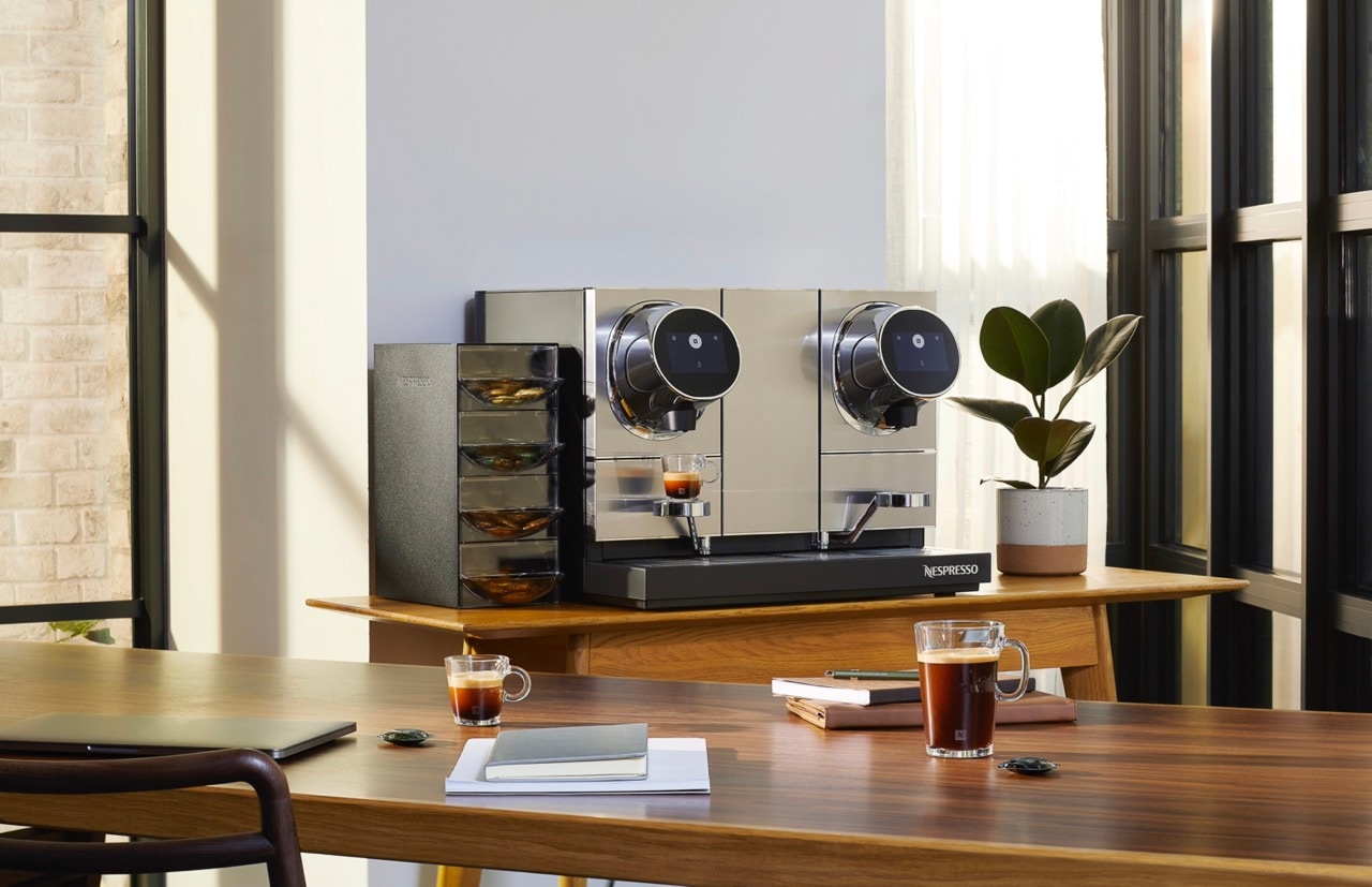 . De kracht van koffie: Nespresso Professional biedt werknemers keuzevrijheid. Beeld: Nespresso