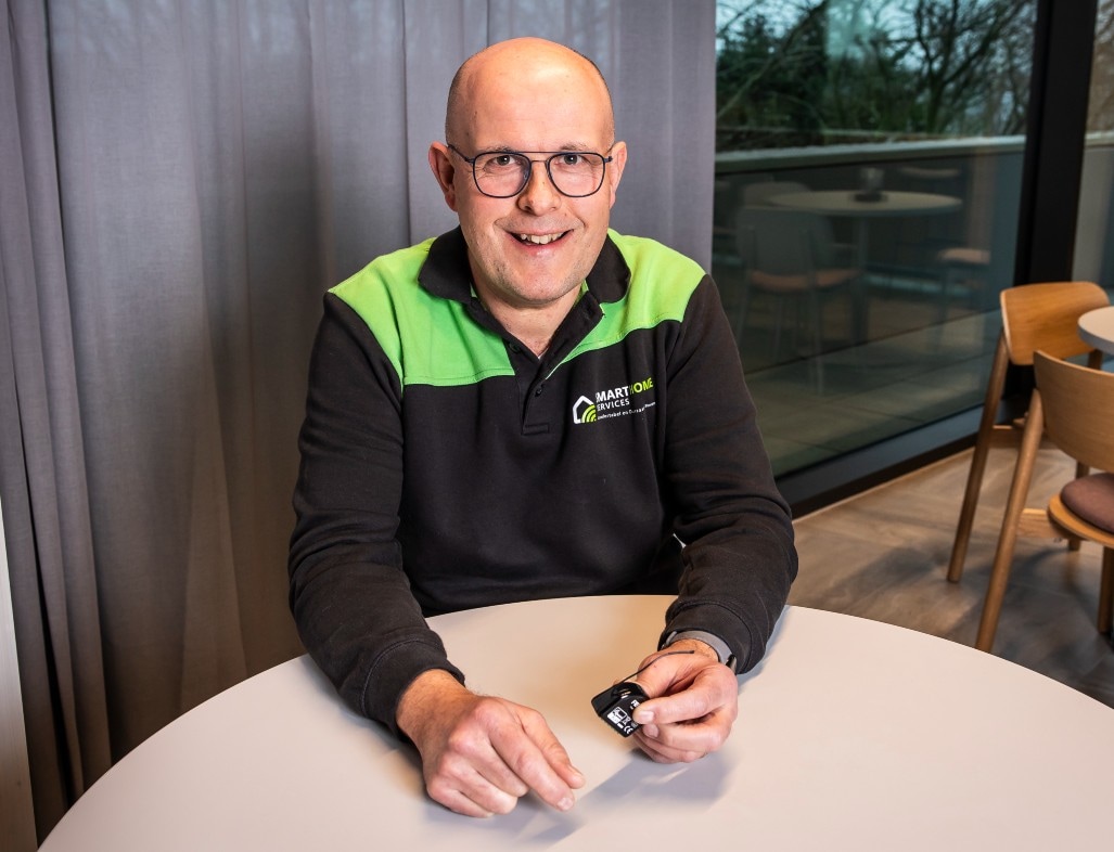 John van Krieken, smarthome-expert en elektrotechnicus. Foto: Dingena Mol / De Ondernemer