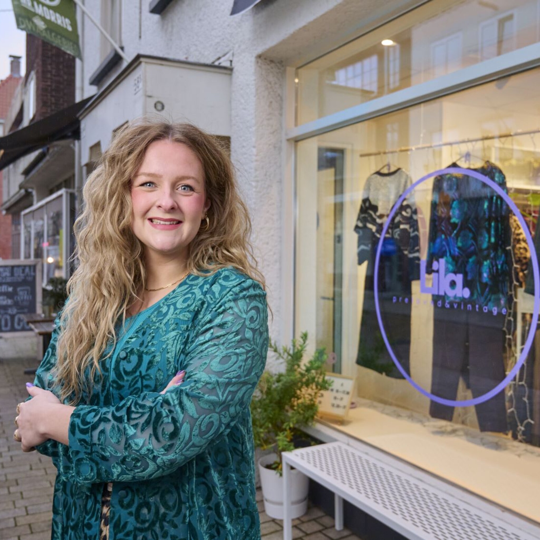 eefje van den berg lila preloved vintage winkel retail verzekering verbouwing