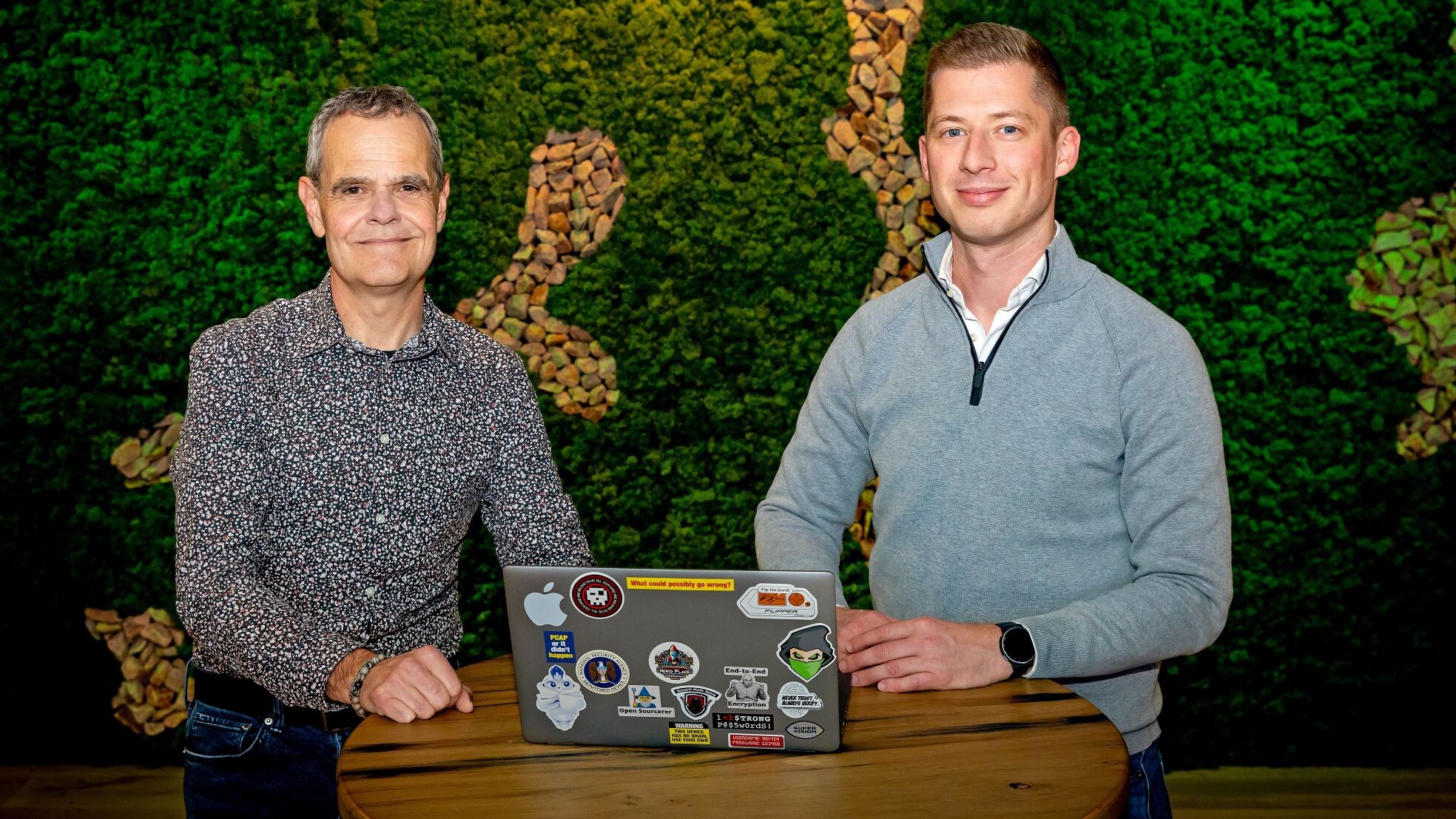Vincent Leussink en Erwin Sprengers. Foto: Bart Hoogveld Vincent Leussink en Erwin Sprengers. Foto: Bart Hoogveld