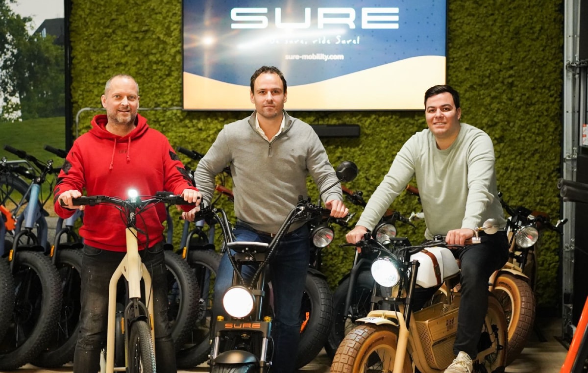 SURE Mobility De mannen achter SURE Mobility: Patrick de Wit (links), Raymon Pouwels (midden), Eelco Schaffer (rechts)
