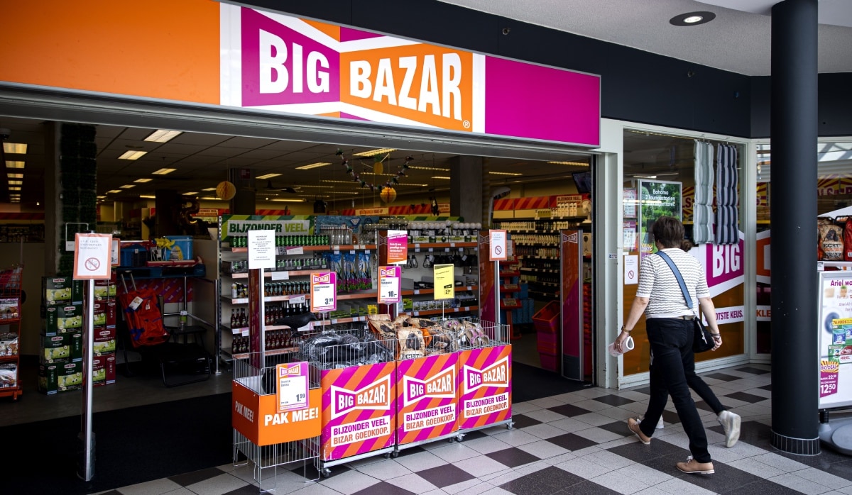 Bg Bazar-winkel voor de sluiting Bg Bazar-winkel voor de sluiting Foto: ANP