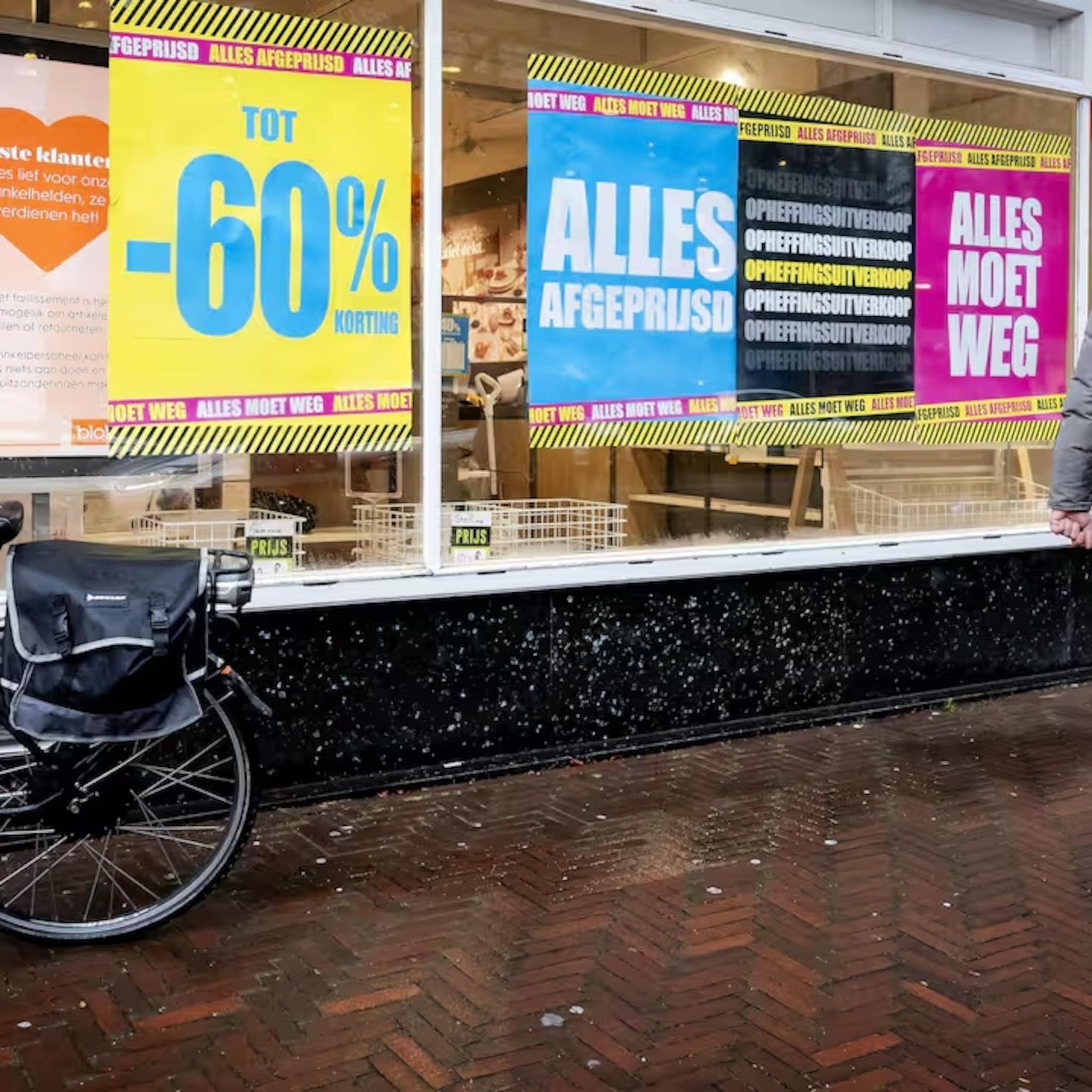 leegstand winkelstraat locatus faillissement retail blokker esprit bristol