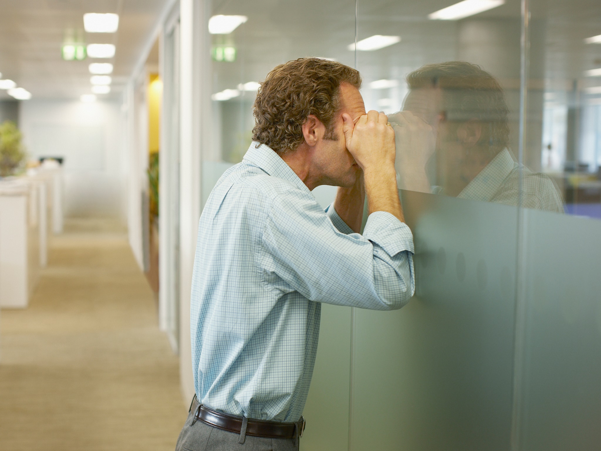 Digitale monitoring op werkvloer. Getty Images