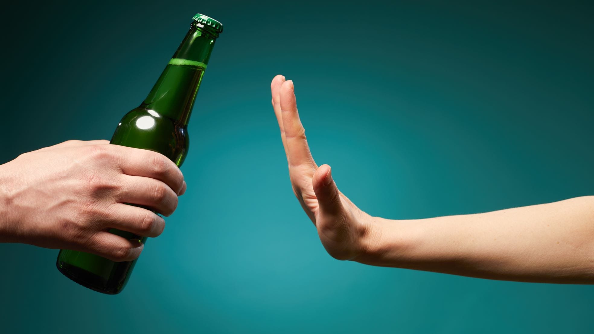 Stoppen met alcohol. Shutterstock