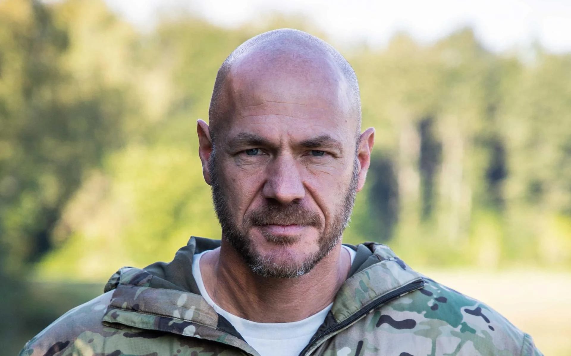 Oud-commando Ray Klaassens, onder meer bekend van Wie is de mol? Oud-commando Ray Klaassens.