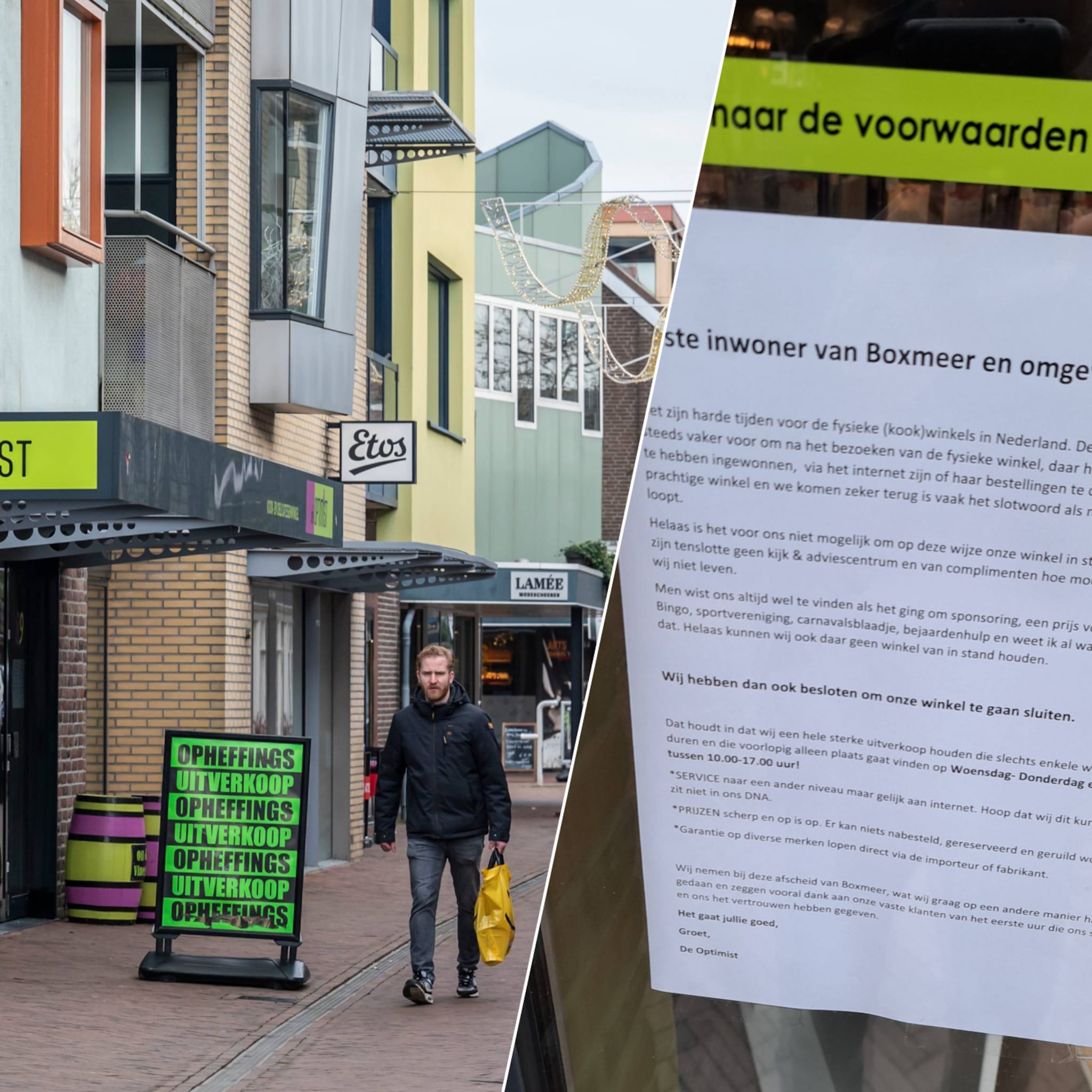 kookwinkel de optimist boxmeer ab weststrate sluiting online