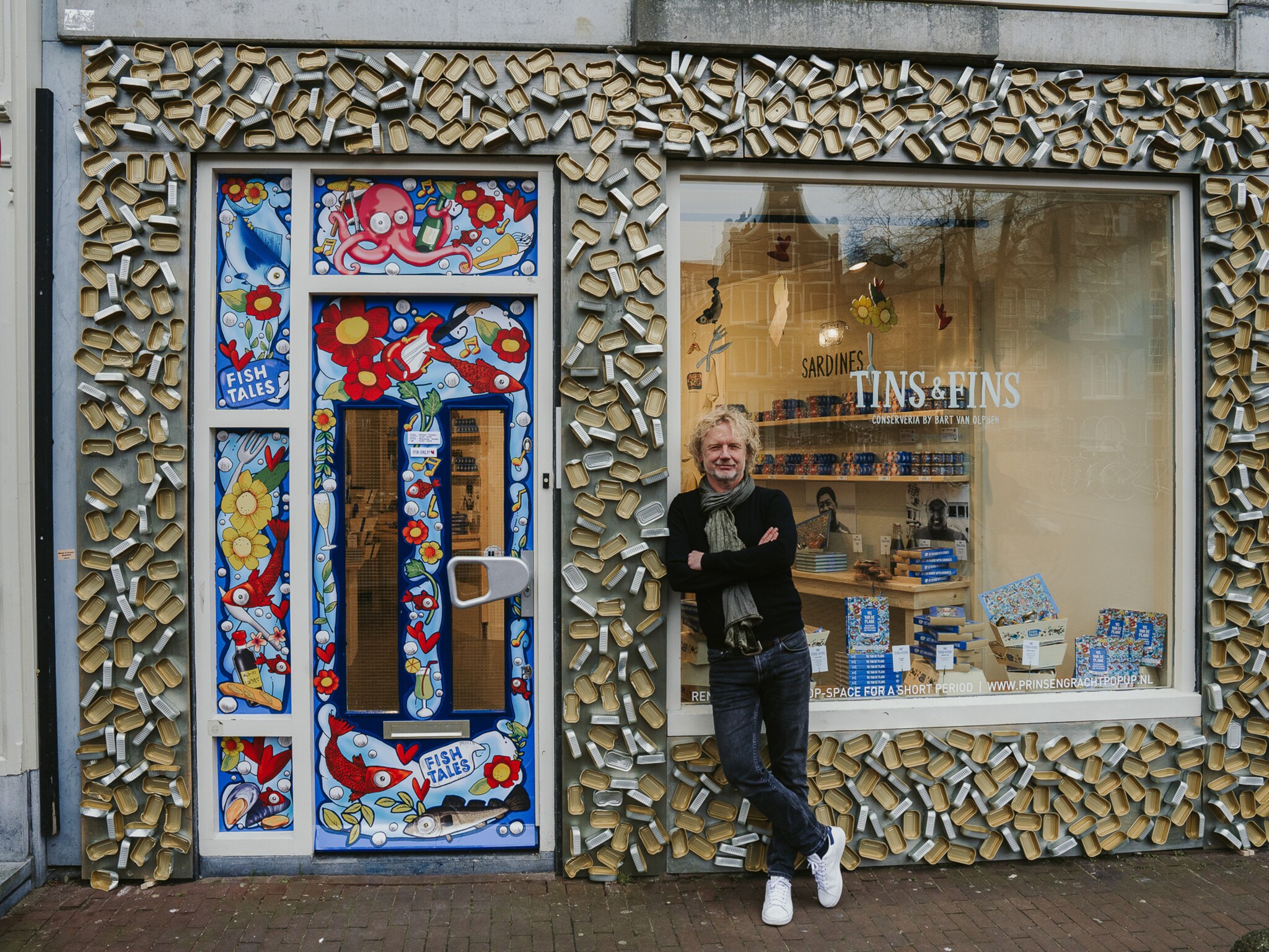 fish tales winkel bart van olphen tins fins prinsengracht amsterdam