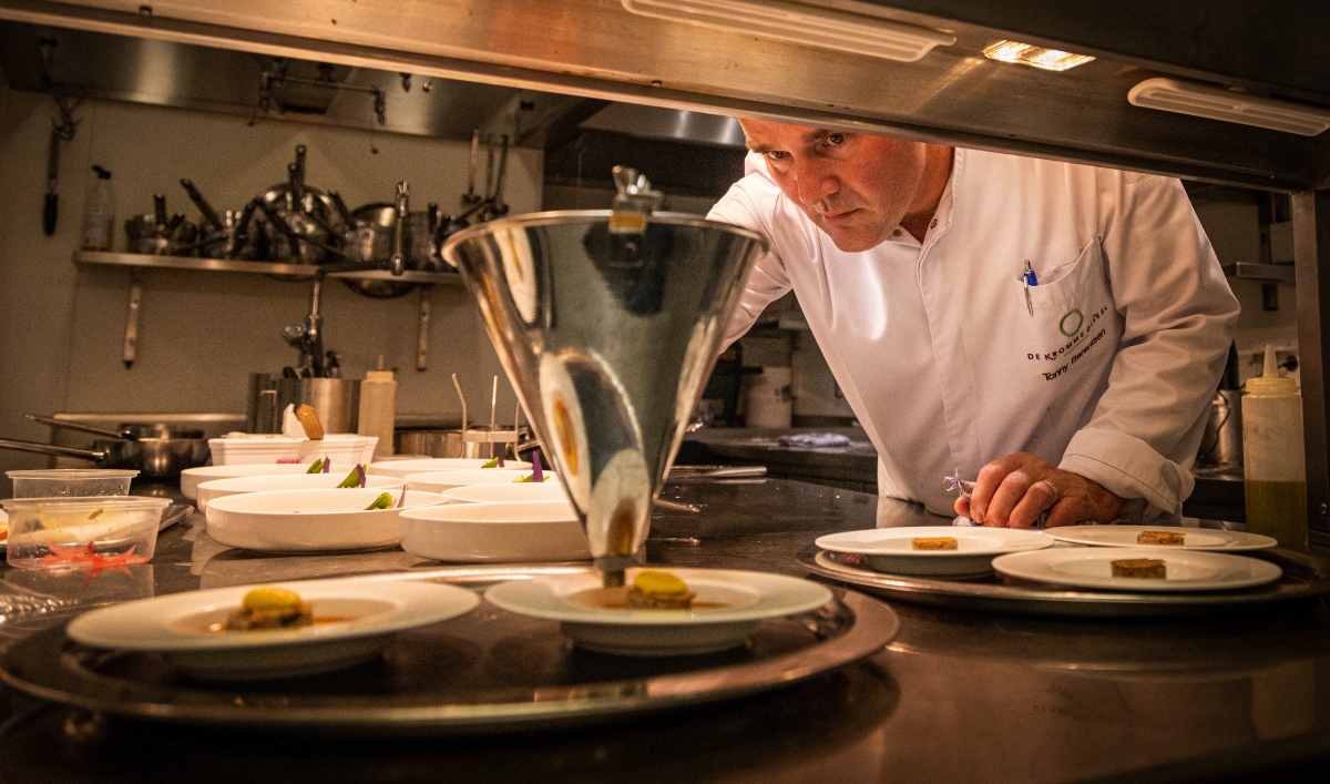 Chef Tonny Berentsen van De Kromme Dissel Chef Tonny Berentsen van De Kromme Dissel Foto: eigen beeld