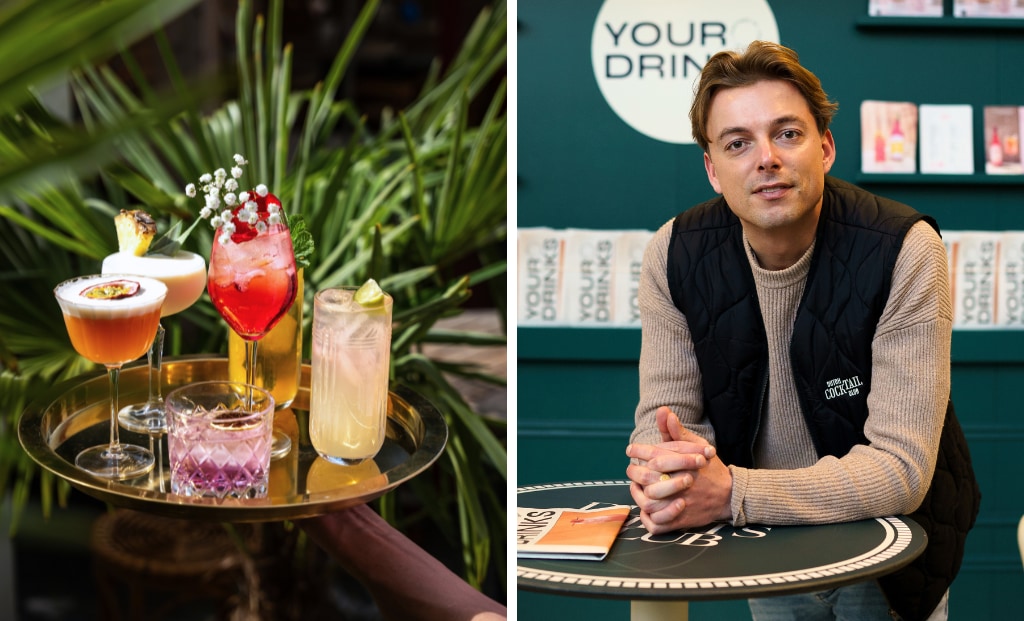 Dutch Cocktail Club-oprichter Wouter van Kaam Wouter van Kaam is oprichter van Dutch Cocktail Club Foto: eigen beeld