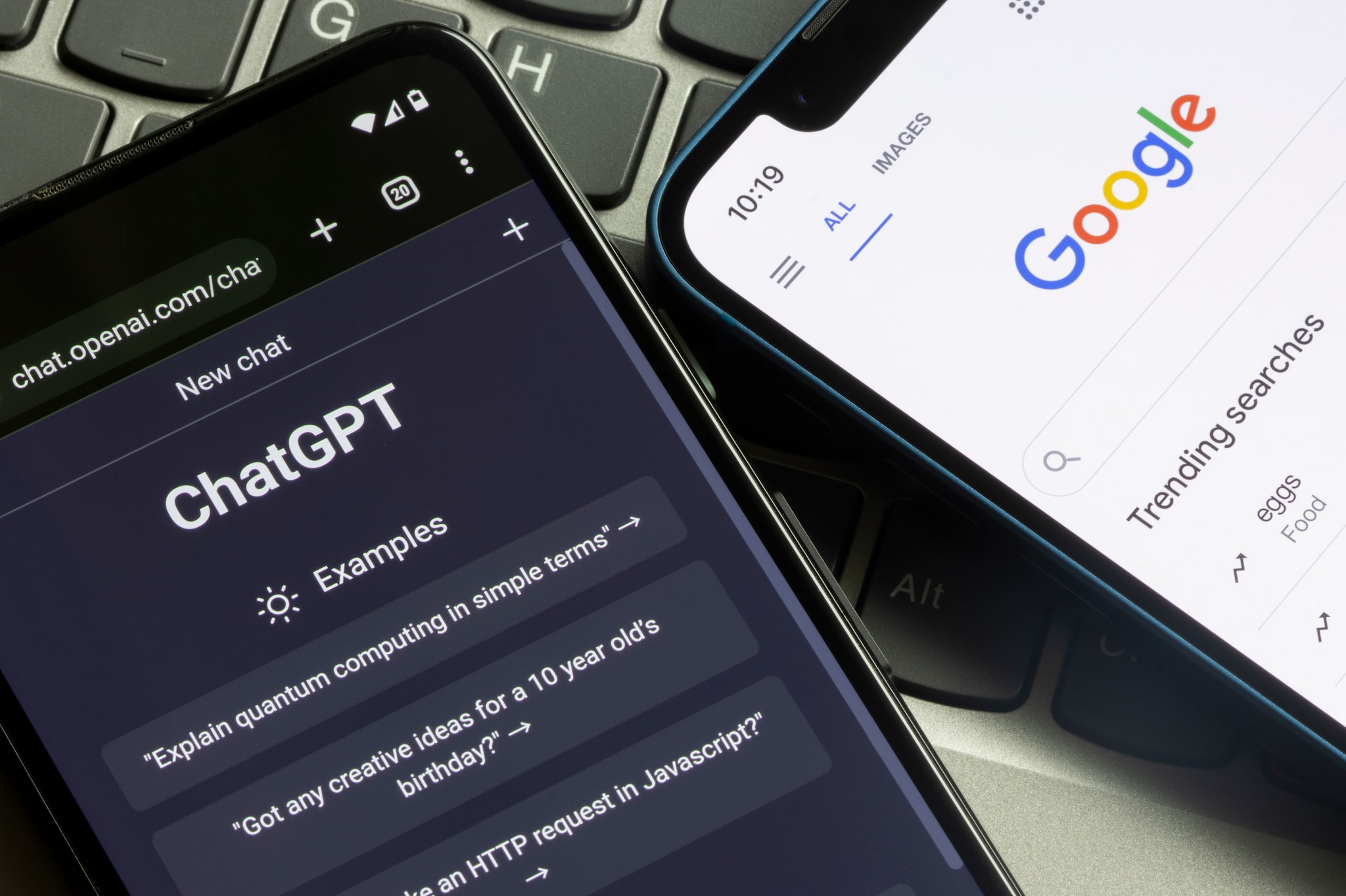 Moet je je website optimaliseren voor SEO of GEO? Foto: Tada Images, Shutterstock Shutterstock