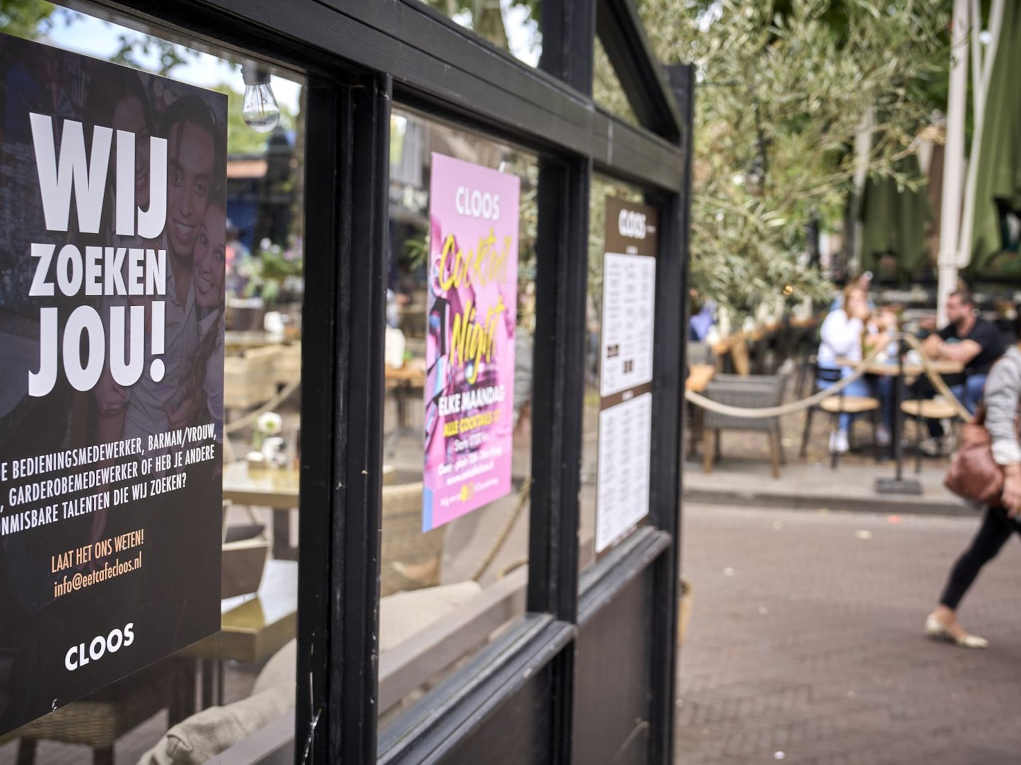 krapte arbeidsmarkt vacatures personeel bouw horeca cbs