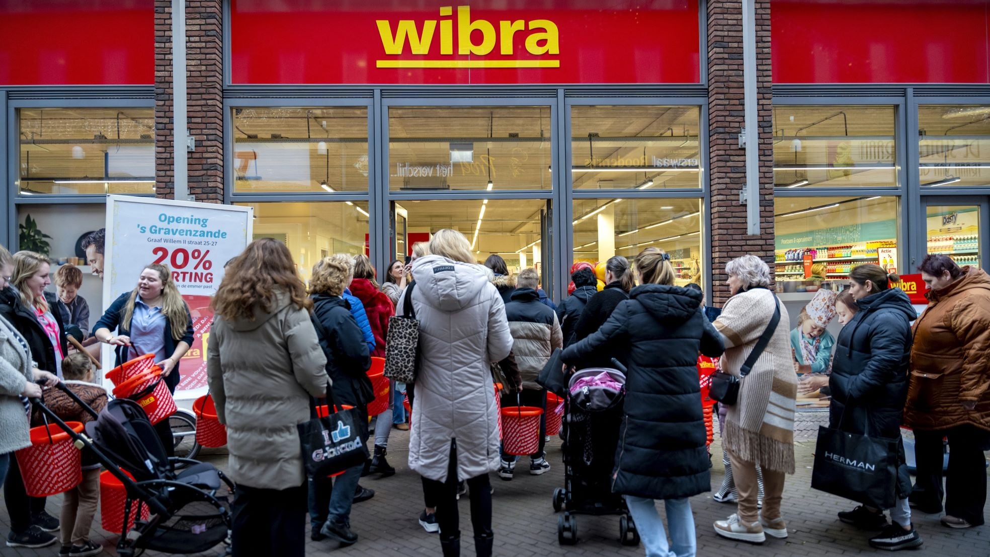 Een winkel van de Wibra. Een winkel van de Wibra. Foto: ANP