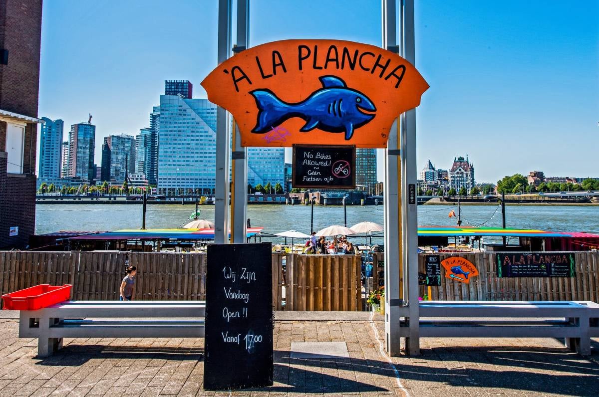 A La Plancha is failliet. Foto: Frank de Roo A La Plancha is failliet. Foto: Frank de Roo