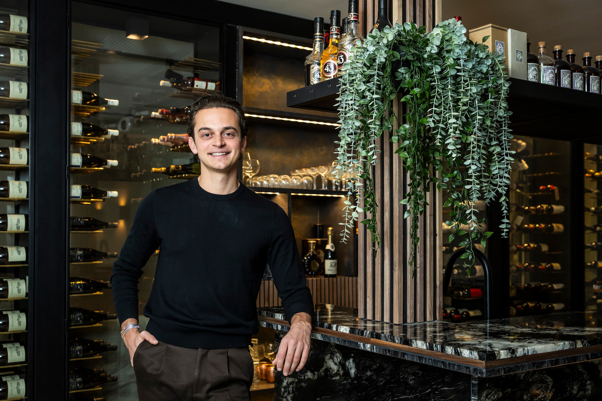 Blaricum, 26 februari 2025 - SAM. Sam van de Water. Sam is founder van o.a. Barolo Keukens. Foto Dingena Mol Sam van de Water, Co-founder Barolo Keukens. Fotograaf Inge Dingena-Mol