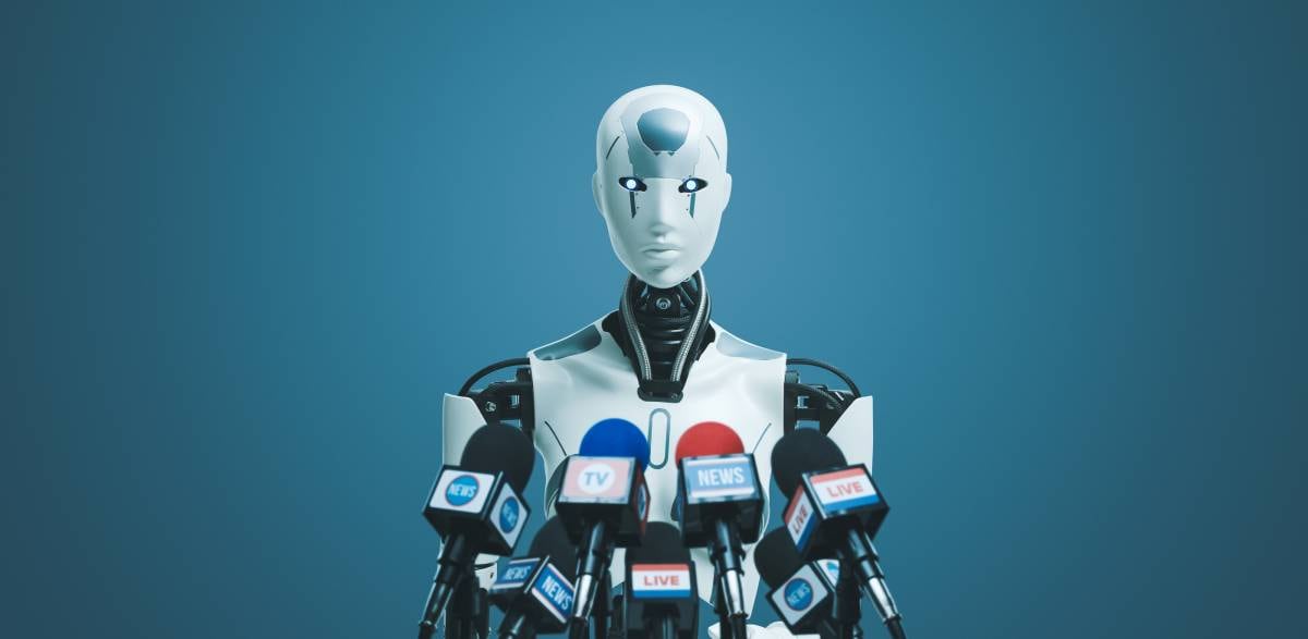 Bas van der Veldt (AFAS) had ‘perfecte voorbereiding’ op live televisie-interview met ChatGPT. Foto: Shutterstock Bas van der Veldt (AFAS) had ‘perfecte voorbereiding’ op live televisie-interview met ChatGPT. Foto: Shutterstock