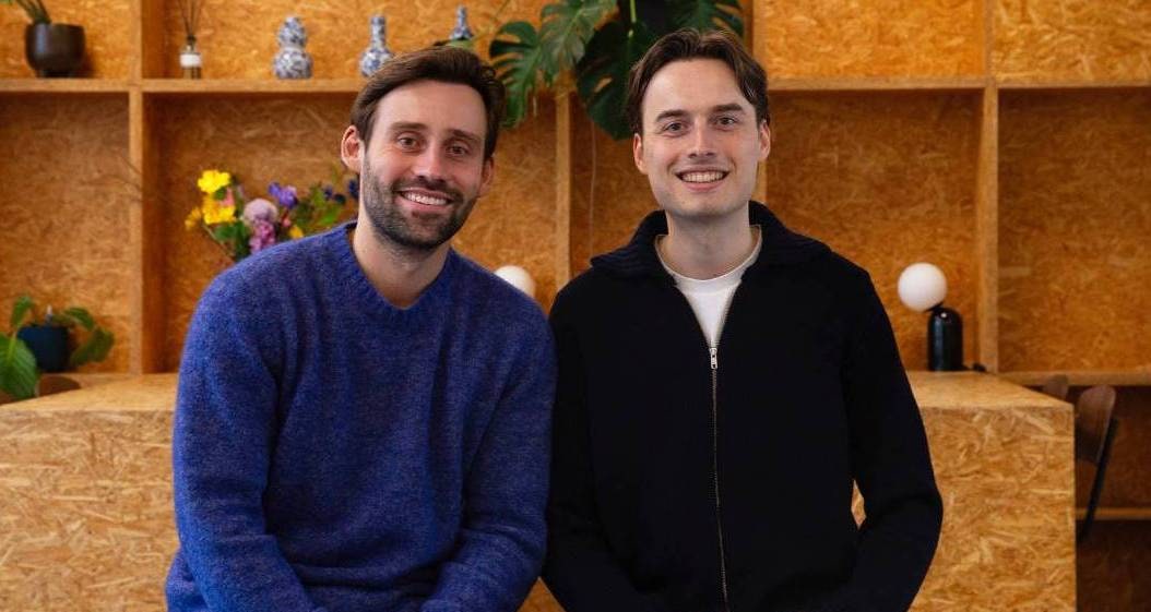 Titus Ex en Niek Hogenboom van Minimal AI. Eigen beeld. Titus Ex en Niek Hogenboom van Minimal AI. Eigen beeld.