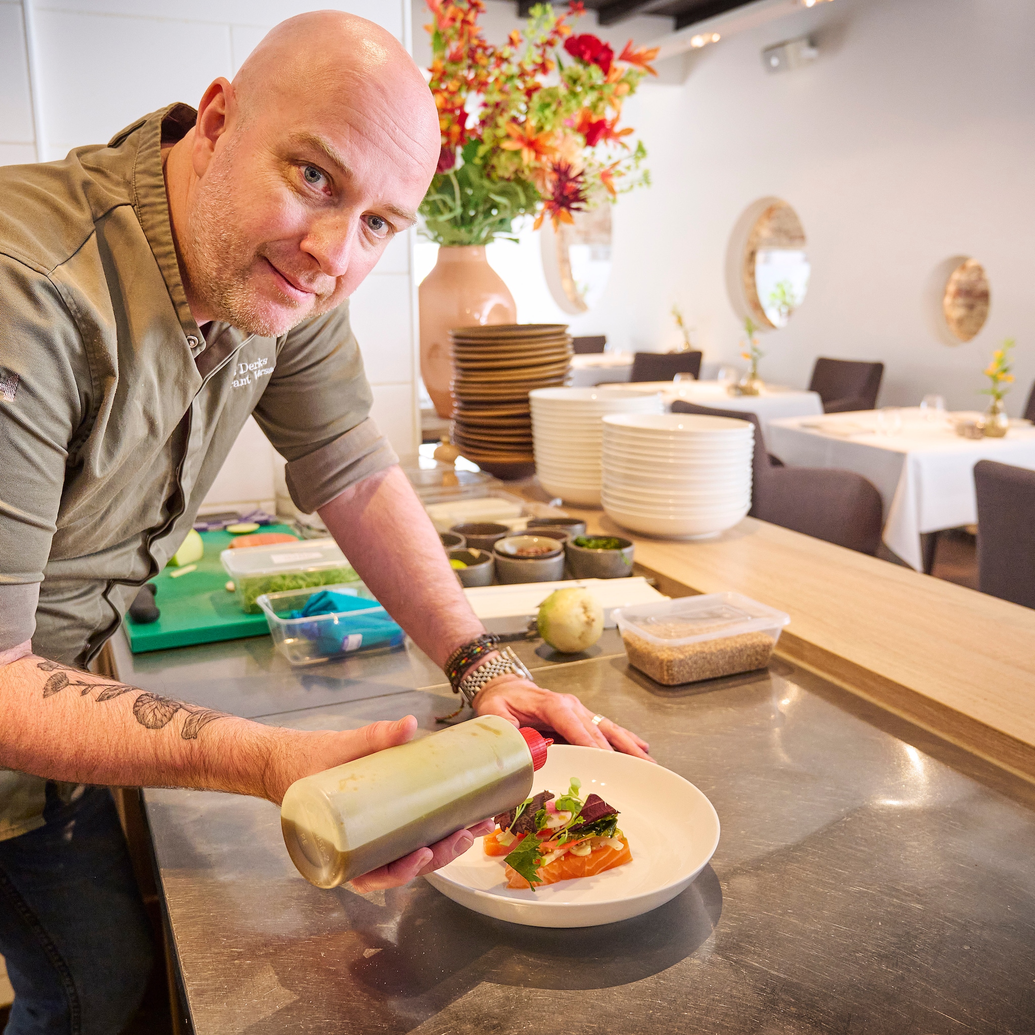 hans derks chef kok sterrenrestaurant versaen ravenstein michelin