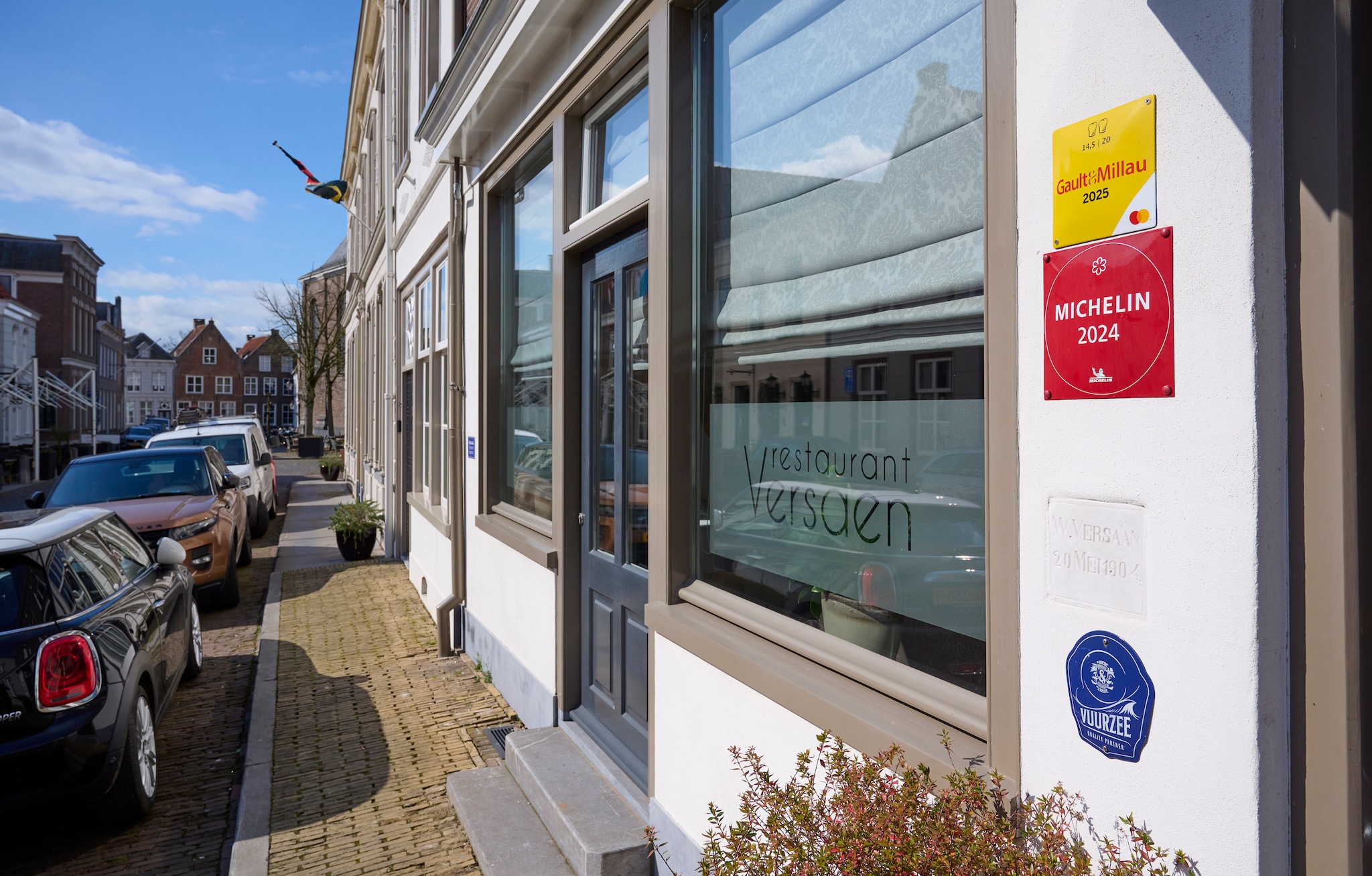 Het sterrenrestaurant Versaen in Ravenstein bestaat 10 jaar. Het sterrenrestaurant Versaen bestaat 10 jaar. Foto: Jeroen Appels/Van Assendelft Fotografie