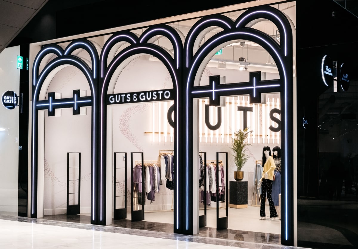 Guts &amp; Gusto in de Mall of the Netherlands De keten is ook te vinden in de Mall of the Netherlands. Foto: Guts &amp; Gusto
