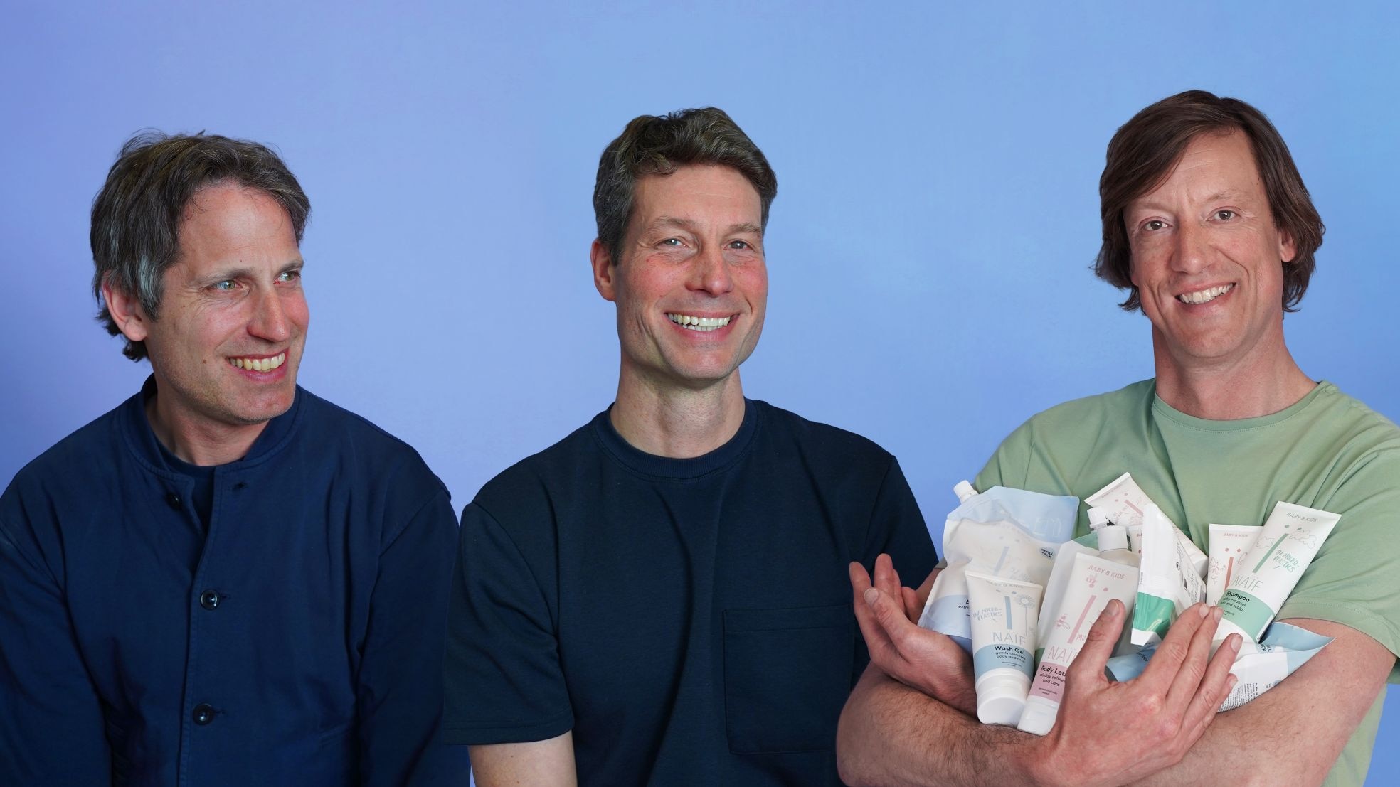 Van links naar rechts Jochem Hes, Sjoerd Trompetter en Gijs Krimp. Van links naar rechts Jochem Hes, Sjoerd Trompetter en Gijs Krimp. Foto: Naïf