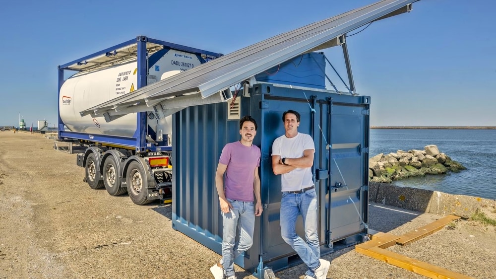 De gebroeders Wildschut. De gebroeders Wildschut. Foto: SEA Water