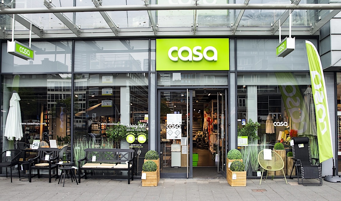 Interieurketen CASA, die ook in Nederland actief is, heeft in België uitstel van betaling aangevraagd. Interieurketen CASA, die ook in Nederland actief is, heeft in België uitstel van betaling aangevraagd. Foto: ANP