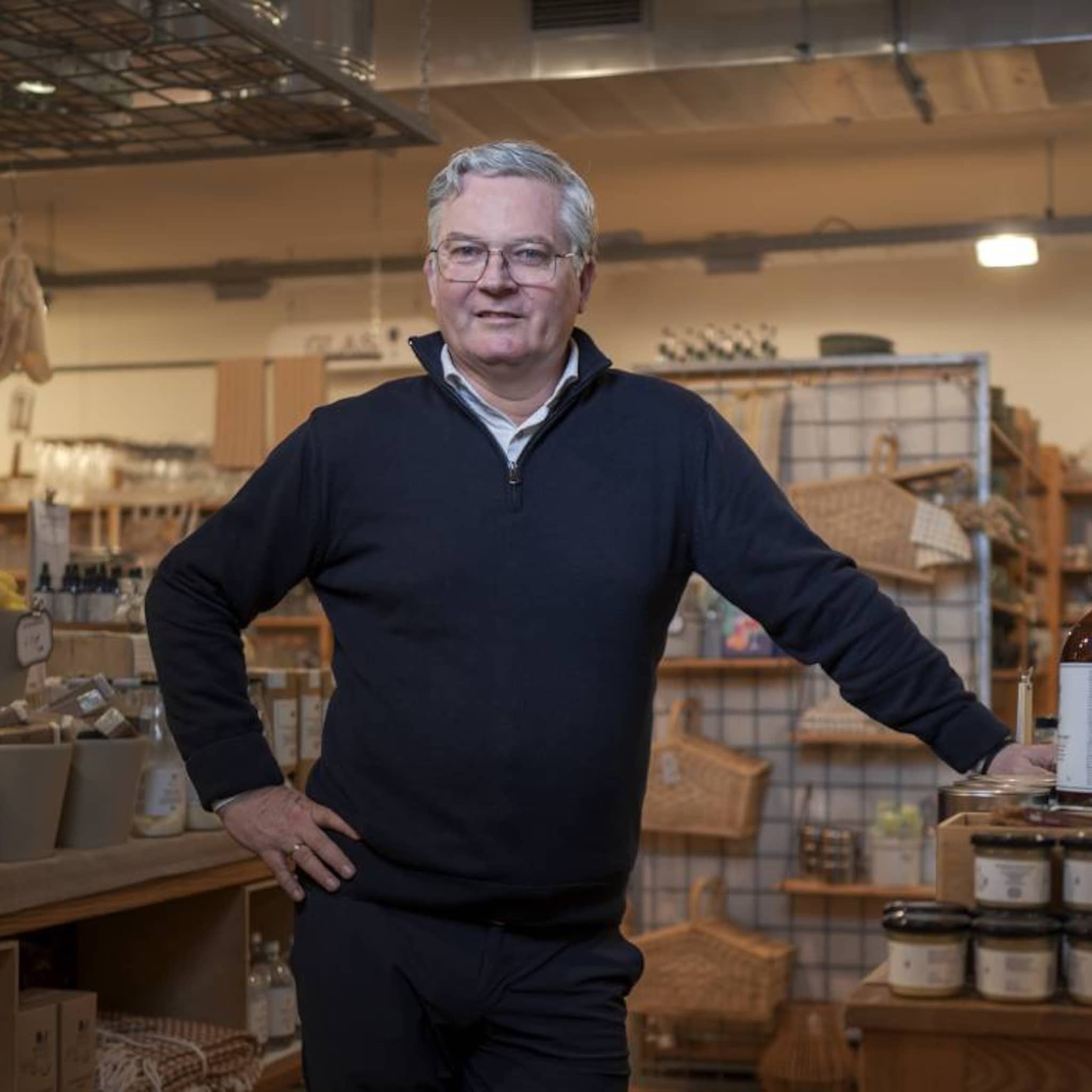 hans geels dille en kamille retail fysieke winkel pistache creme