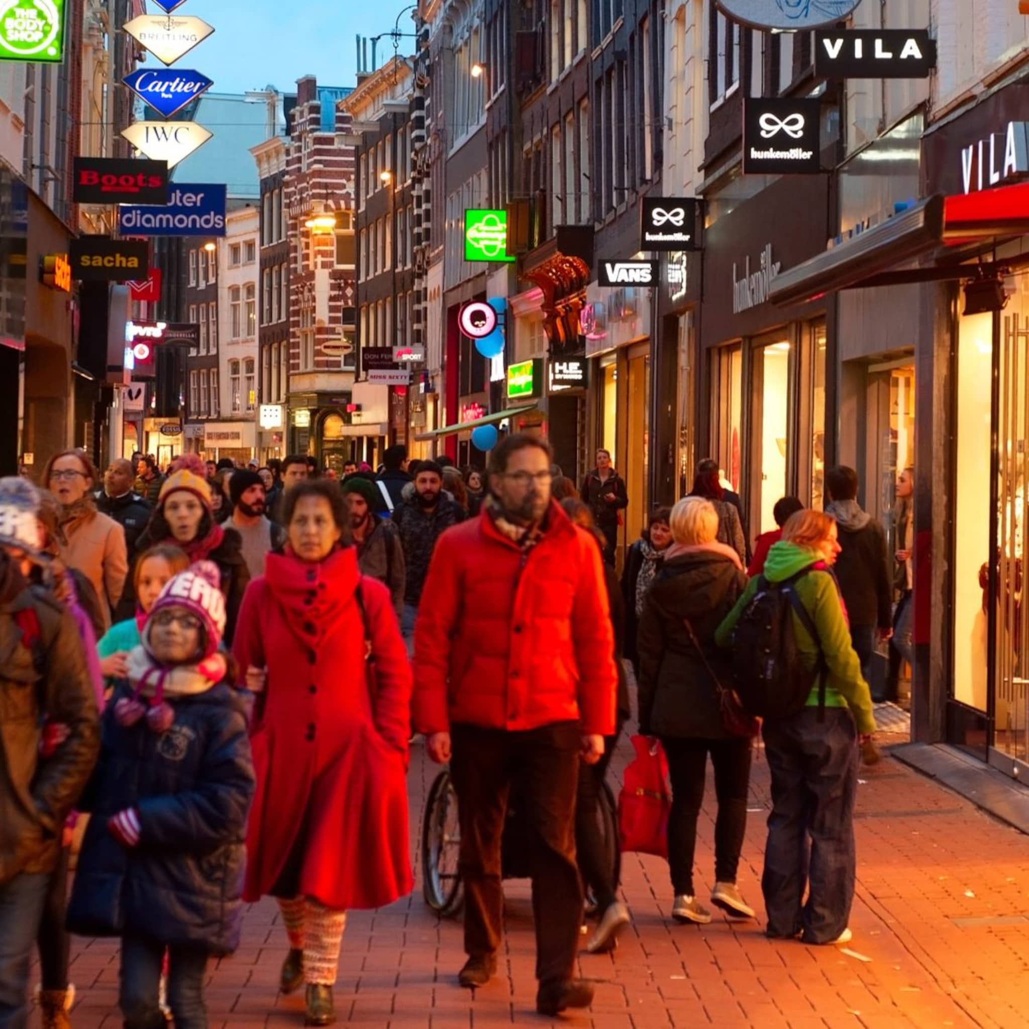 koopavond winkelstraat sluiting