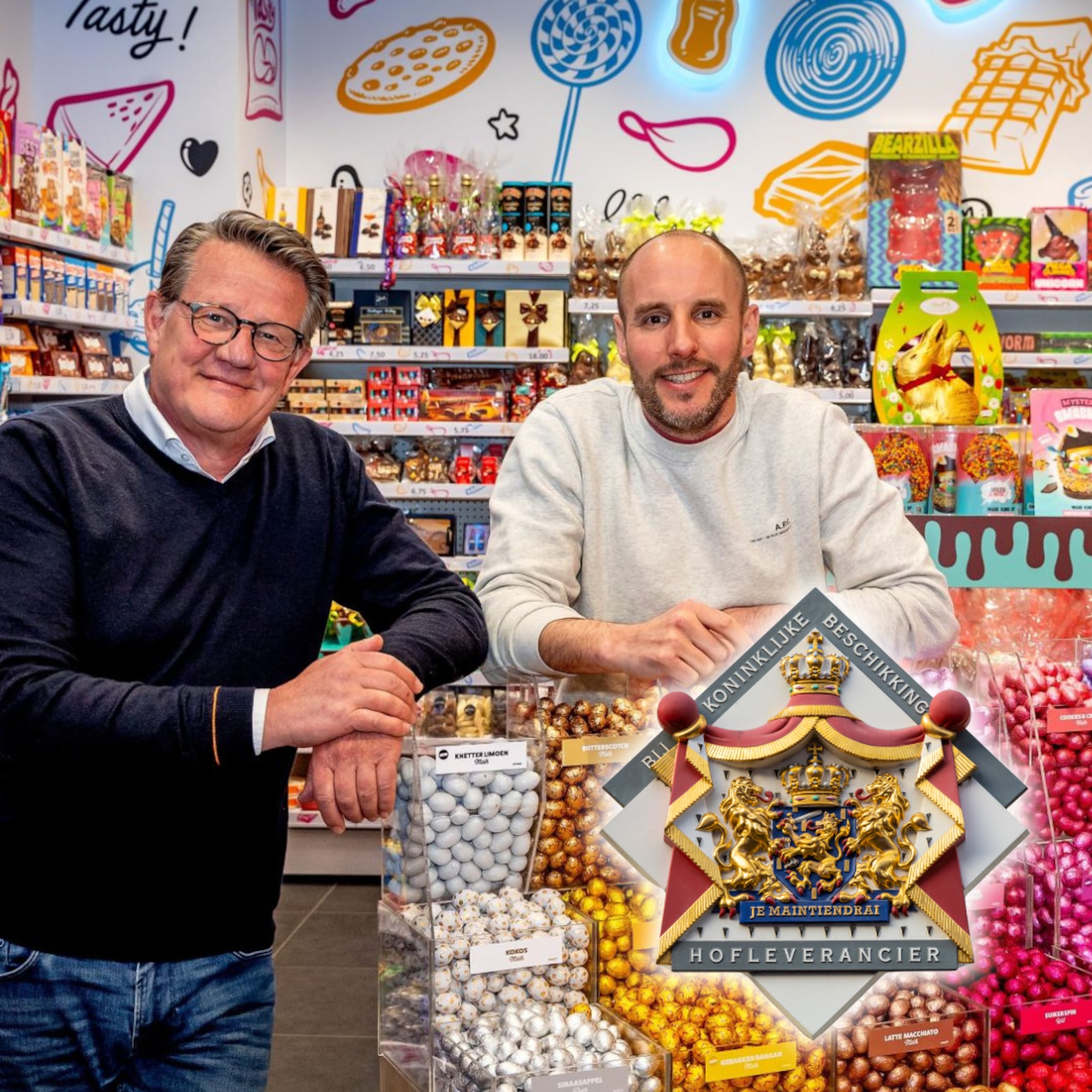 jamin maarten steinkamp toon van dijk snoep retail franchise predicaat hofleverancier
