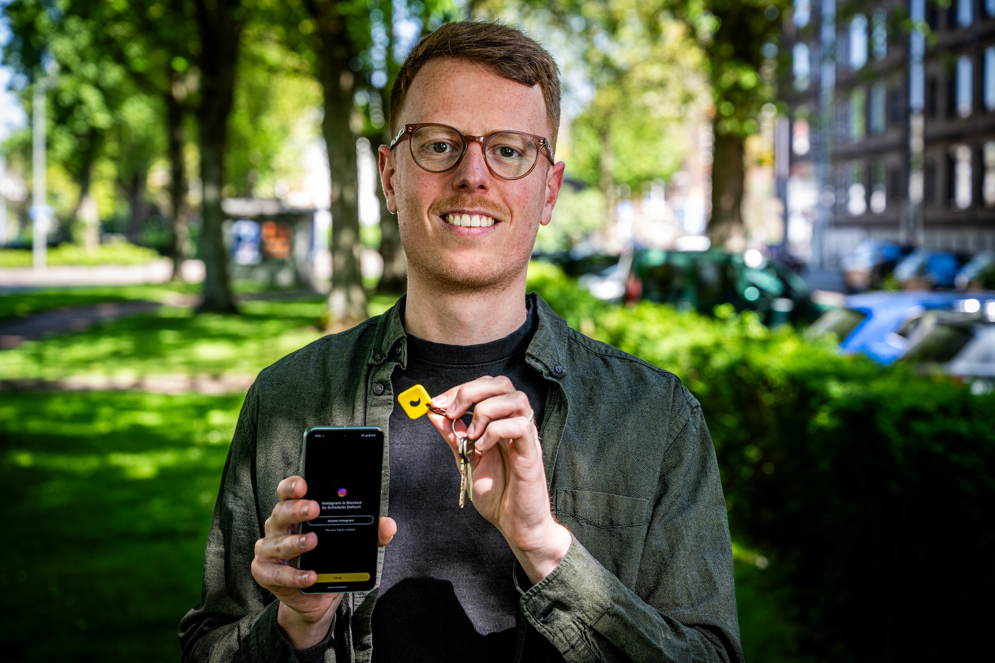Jorn Rigter van Unpluq Jorn Rigter van Unpluq. Foto: Frank de Roo